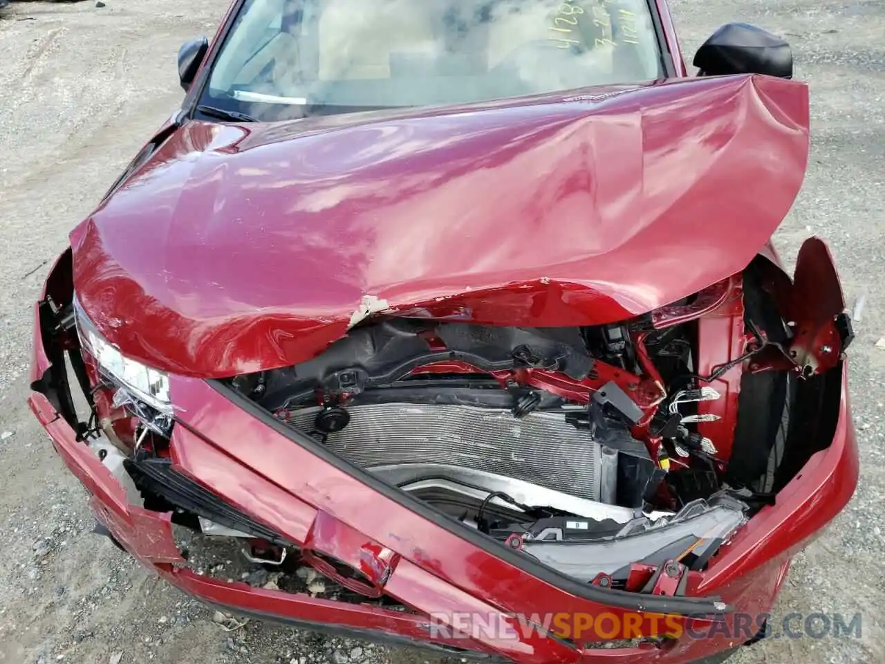 7 Photograph of a damaged car 2T3F1RFV1MW243686 TOYOTA RAV4 2021