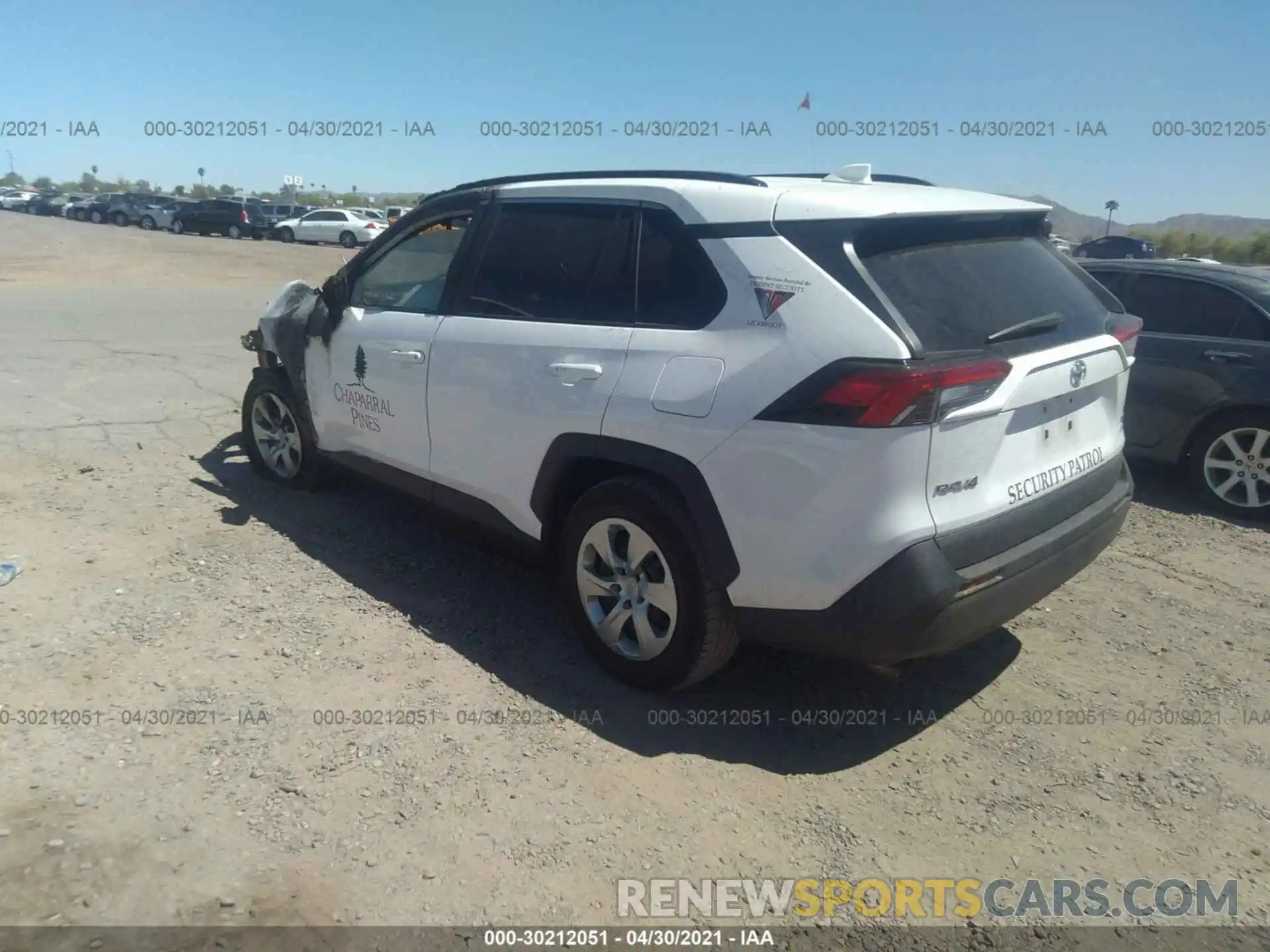 3 Photograph of a damaged car 2T3F1RFV2MC152475 TOYOTA RAV4 2021