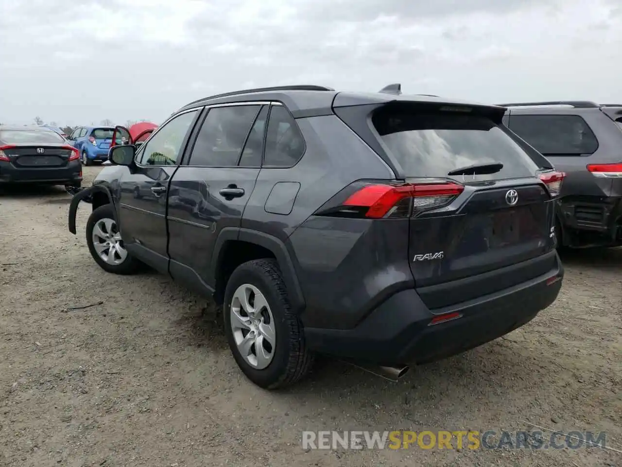 3 Photograph of a damaged car 2T3F1RFV2MC163590 TOYOTA RAV4 2021