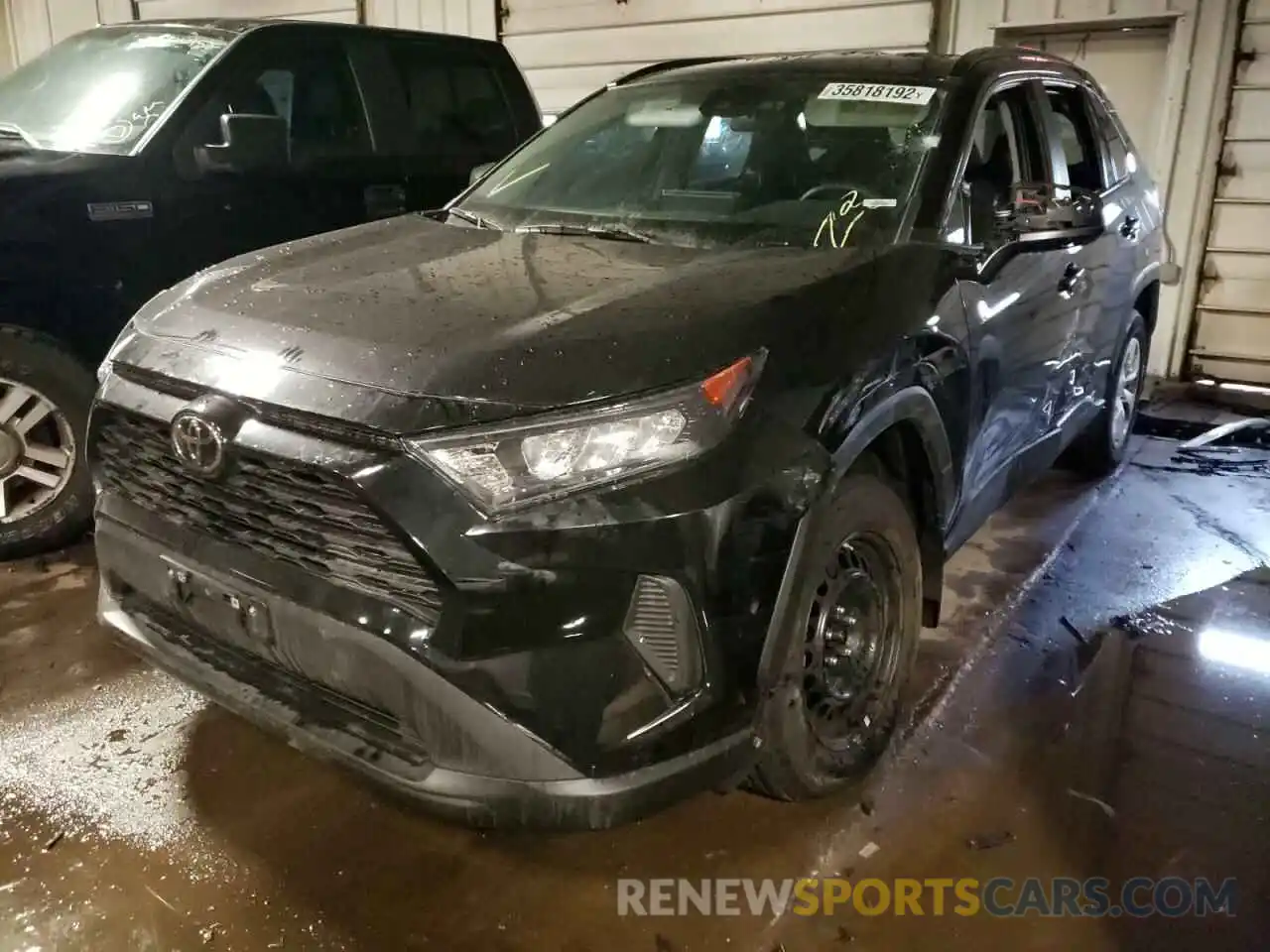 2 Photograph of a damaged car 2T3F1RFV2MC191972 TOYOTA RAV4 2021