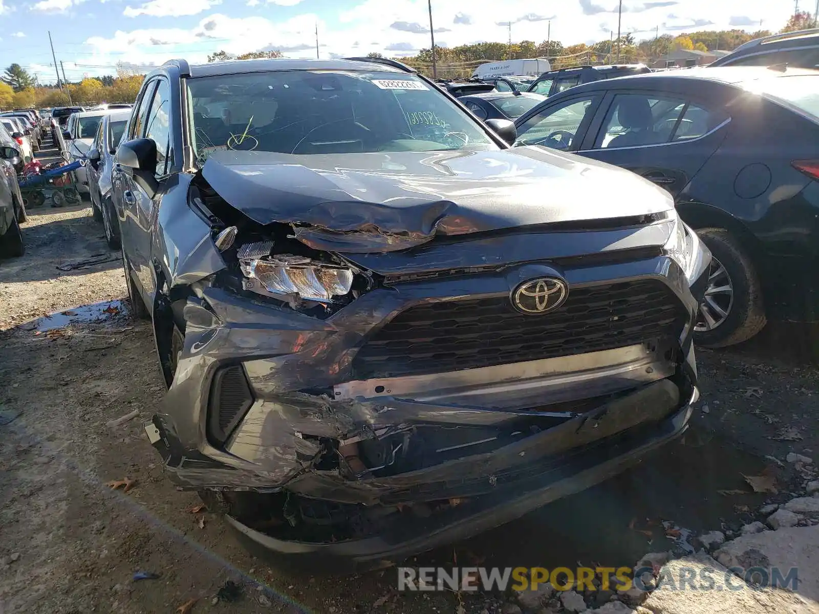 9 Photograph of a damaged car 2T3F1RFV2MC199439 TOYOTA RAV4 2021