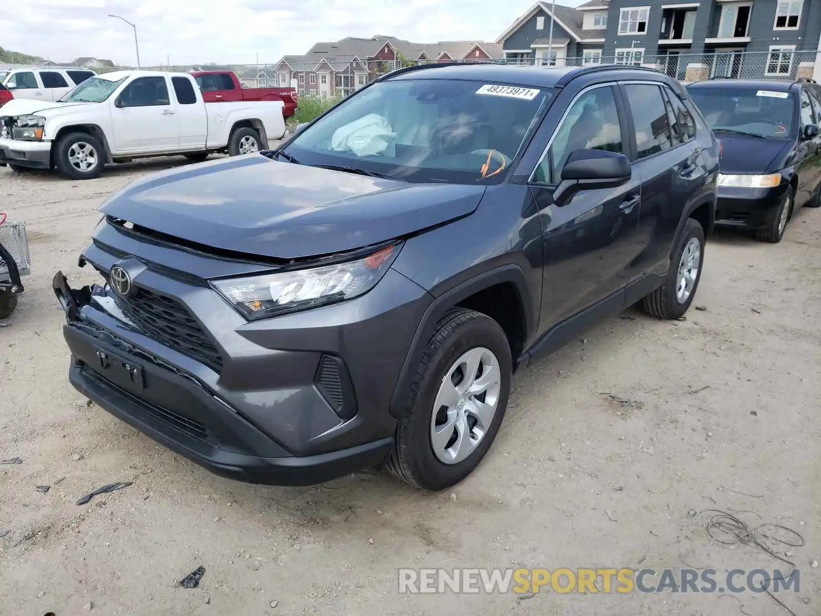 2 Photograph of a damaged car 2T3F1RFV2MC204008 TOYOTA RAV4 2021