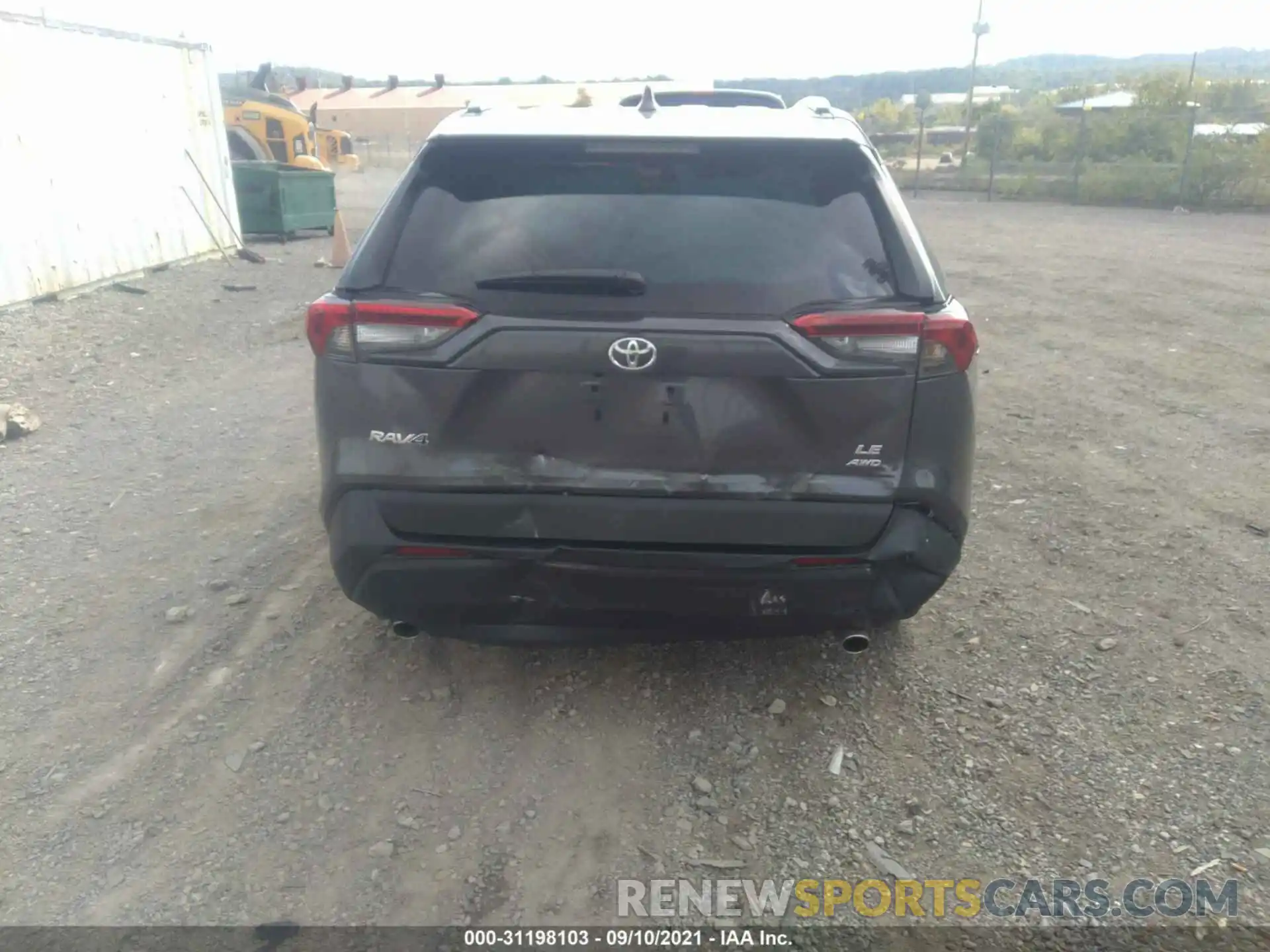 6 Фотография поврежденного автомобиля 2T3F1RFV2MC227689 TOYOTA RAV4 2021