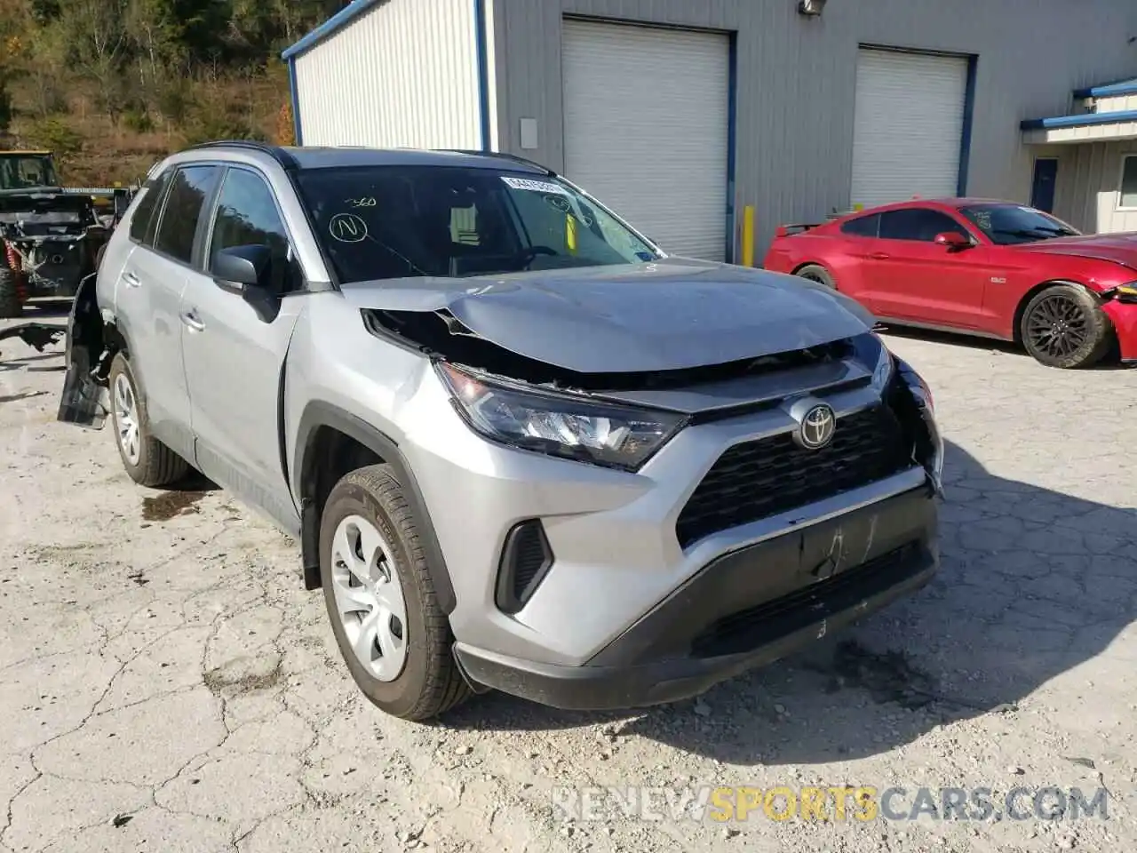 1 Photograph of a damaged car 2T3F1RFV2MC234593 TOYOTA RAV4 2021