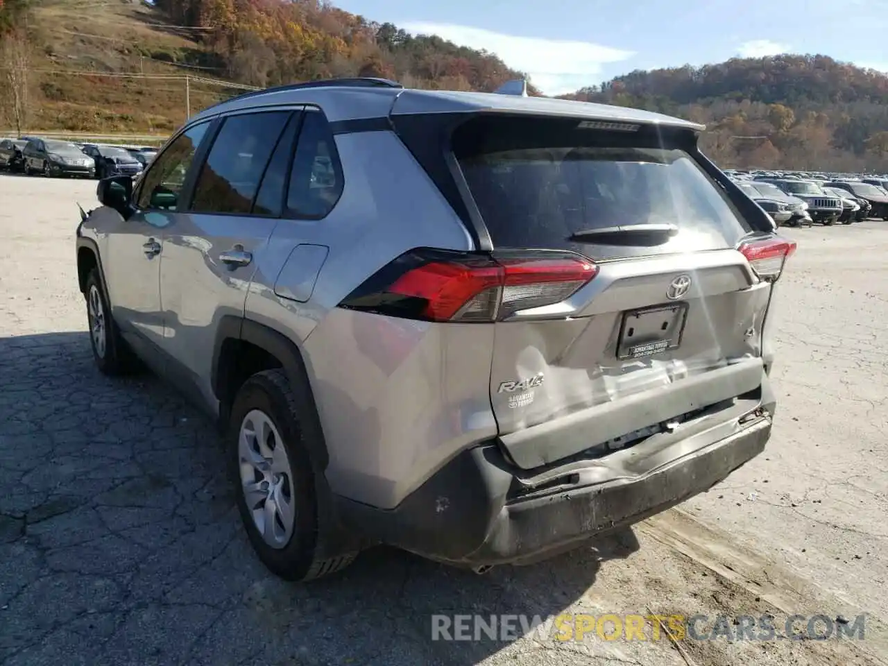 3 Photograph of a damaged car 2T3F1RFV2MC234593 TOYOTA RAV4 2021