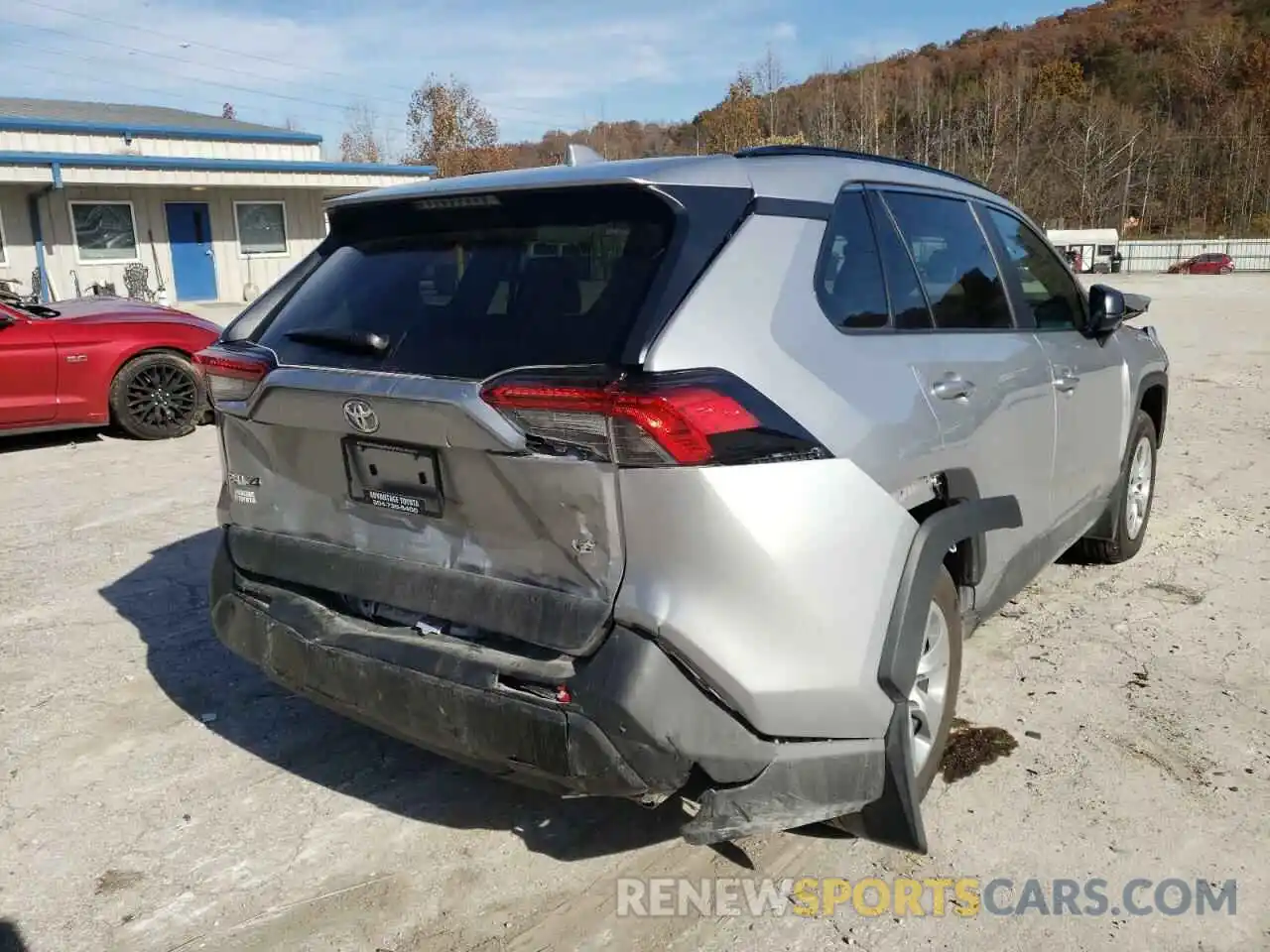 4 Фотография поврежденного автомобиля 2T3F1RFV2MC234593 TOYOTA RAV4 2021