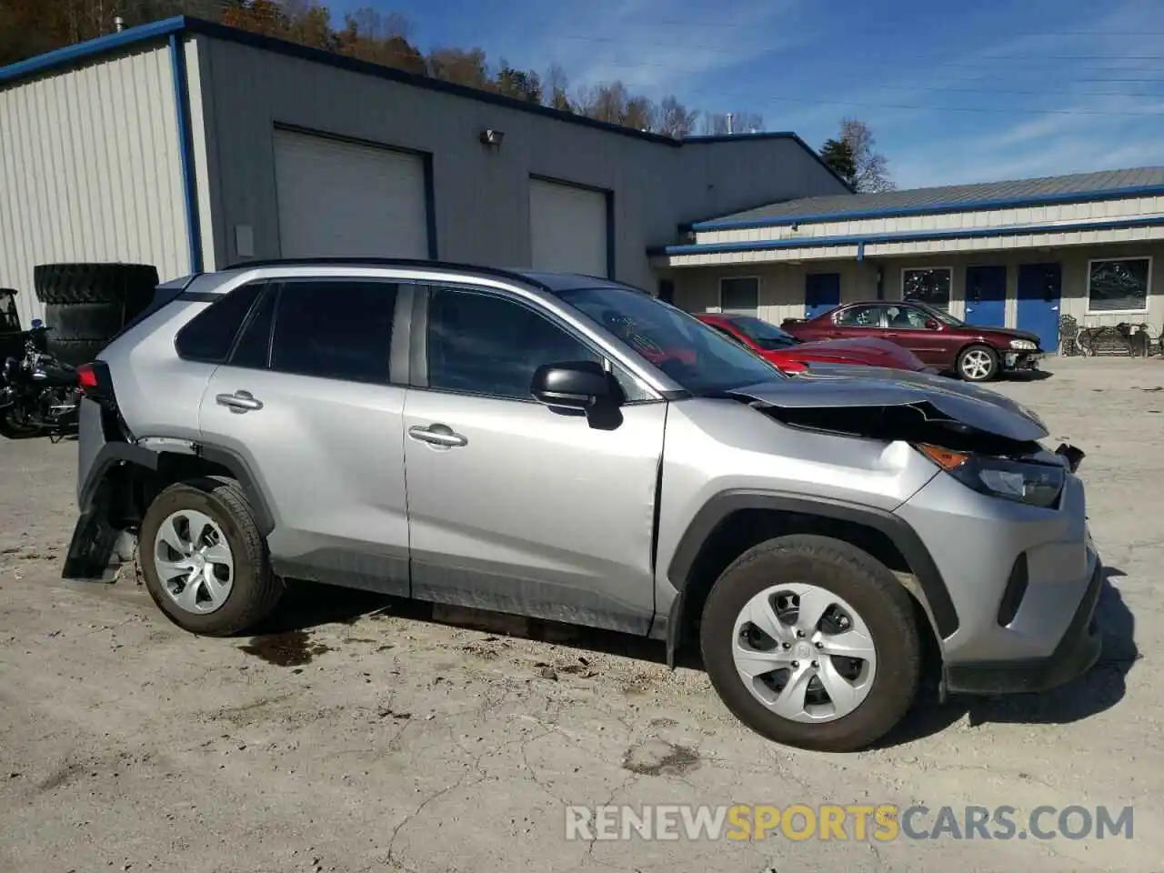 9 Photograph of a damaged car 2T3F1RFV2MC234593 TOYOTA RAV4 2021