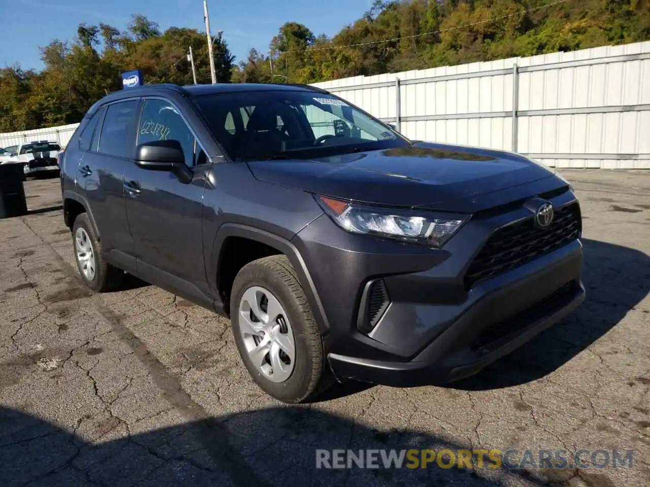 1 Photograph of a damaged car 2T3F1RFV2MW151454 TOYOTA RAV4 2021