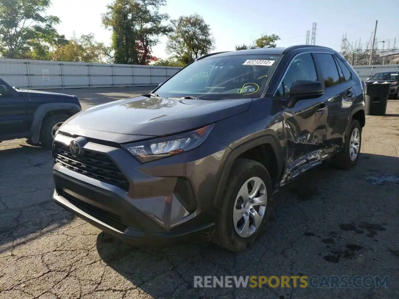 2 Photograph of a damaged car 2T3F1RFV2MW151454 TOYOTA RAV4 2021