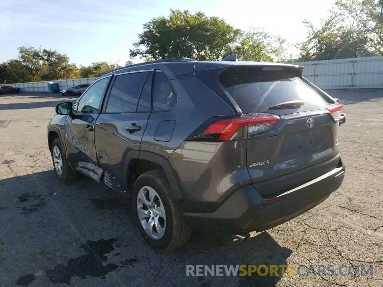 3 Photograph of a damaged car 2T3F1RFV2MW151454 TOYOTA RAV4 2021