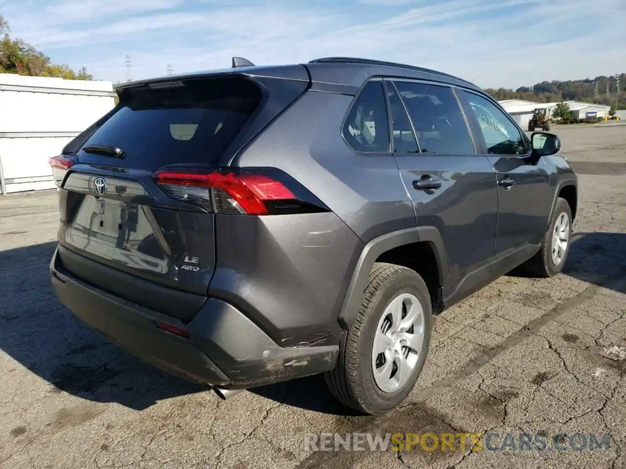 4 Photograph of a damaged car 2T3F1RFV2MW151454 TOYOTA RAV4 2021