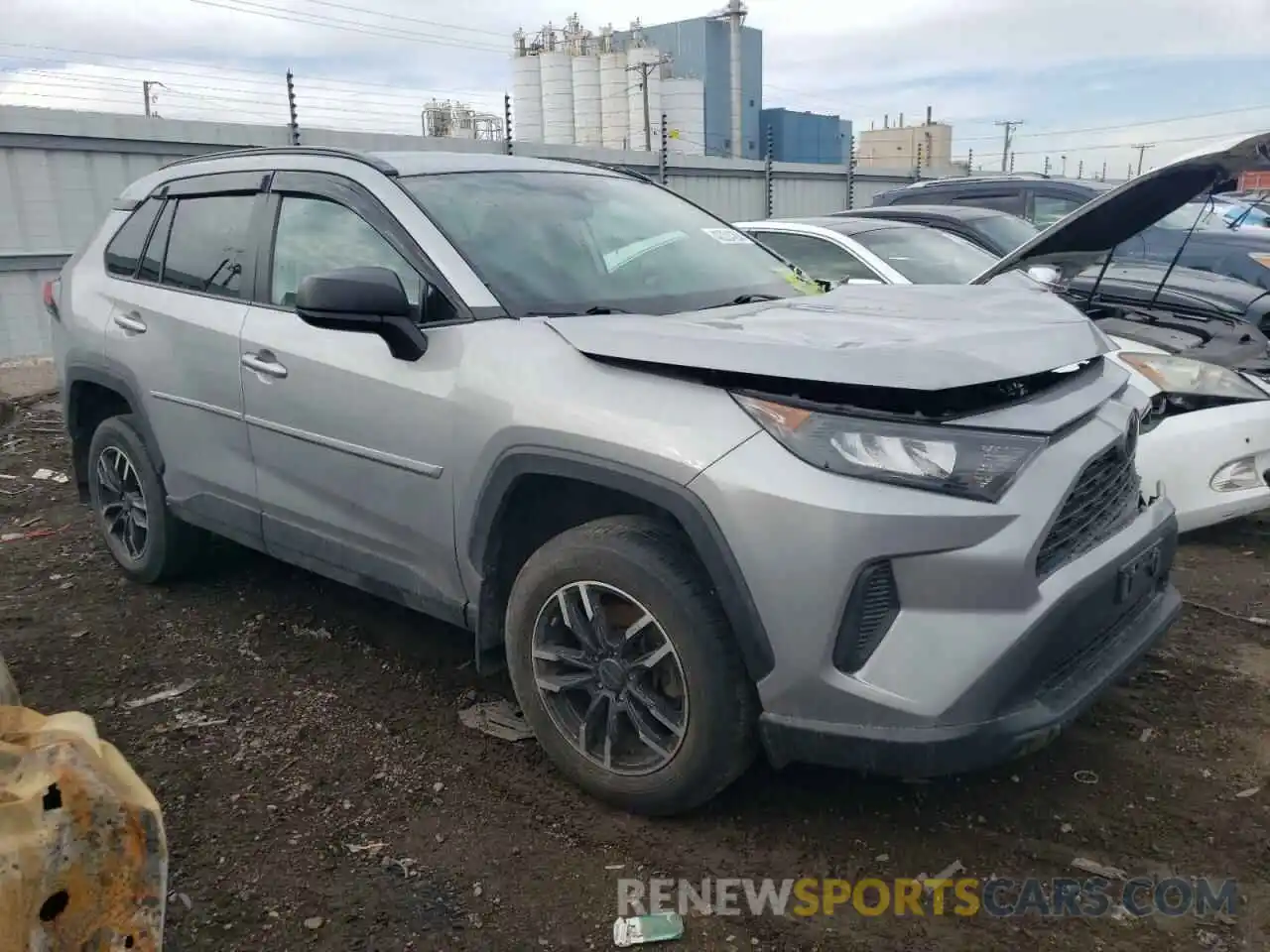 4 Photograph of a damaged car 2T3F1RFV2MW151826 TOYOTA RAV4 2021