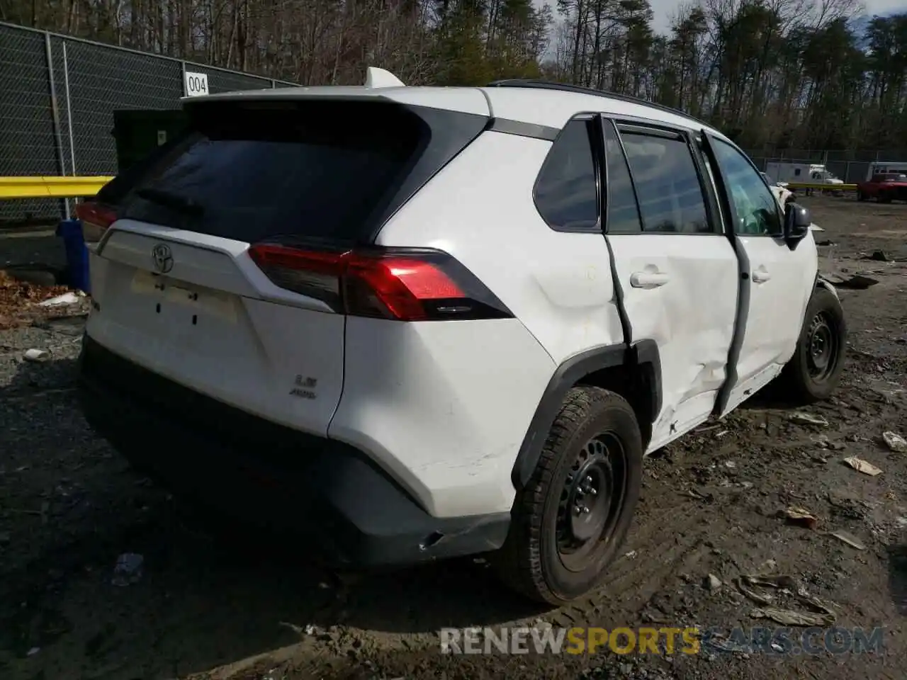 4 Photograph of a damaged car 2T3F1RFV2MW153088 TOYOTA RAV4 2021