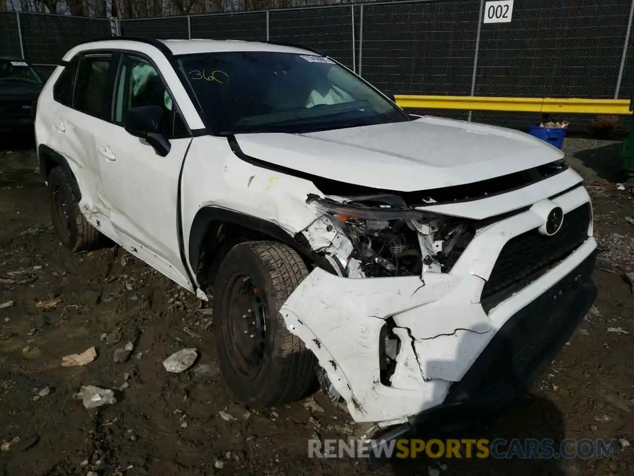 9 Photograph of a damaged car 2T3F1RFV2MW153088 TOYOTA RAV4 2021