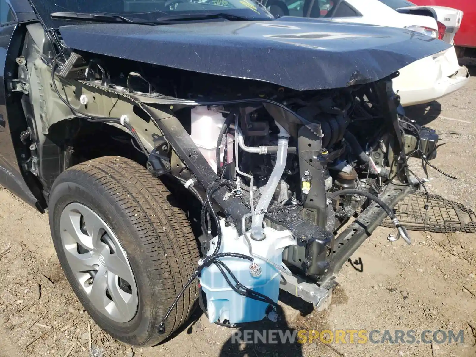 9 Photograph of a damaged car 2T3F1RFV2MW156041 TOYOTA RAV4 2021