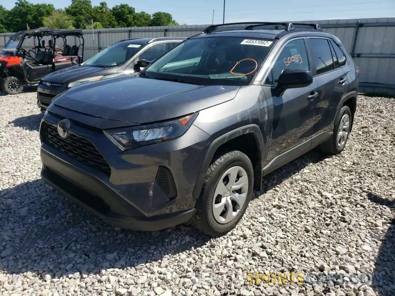 2 Photograph of a damaged car 2T3F1RFV2MW157531 TOYOTA RAV4 2021