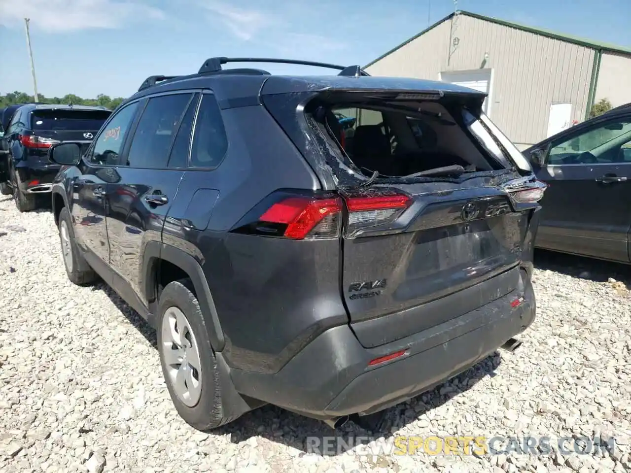 3 Photograph of a damaged car 2T3F1RFV2MW157531 TOYOTA RAV4 2021