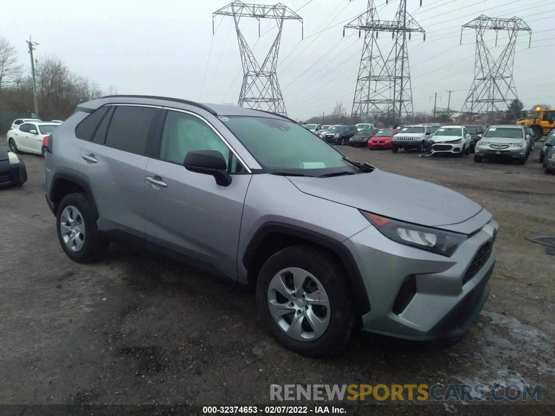 1 Фотография поврежденного автомобиля 2T3F1RFV2MW159330 TOYOTA RAV4 2021