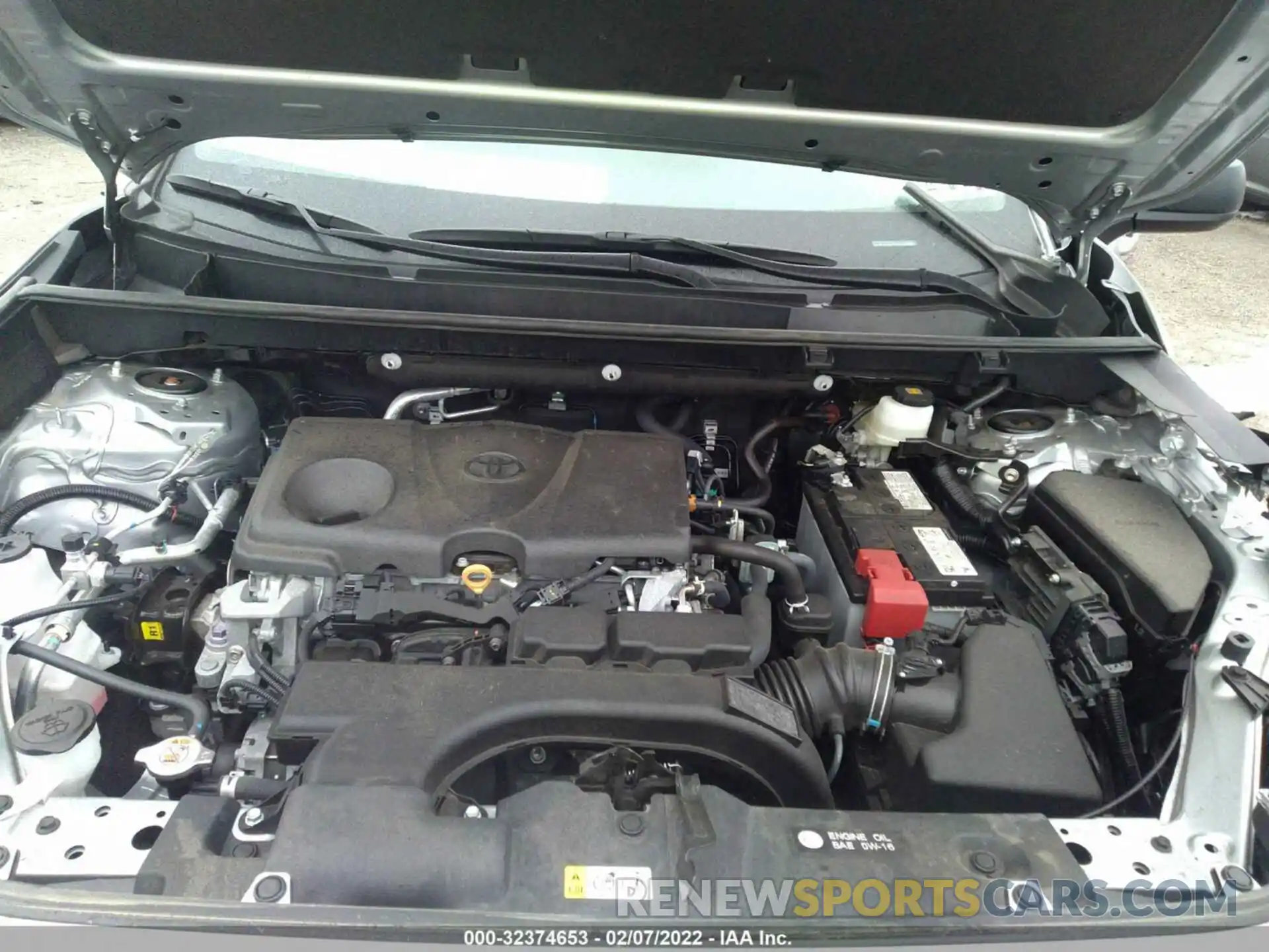 10 Фотография поврежденного автомобиля 2T3F1RFV2MW159330 TOYOTA RAV4 2021