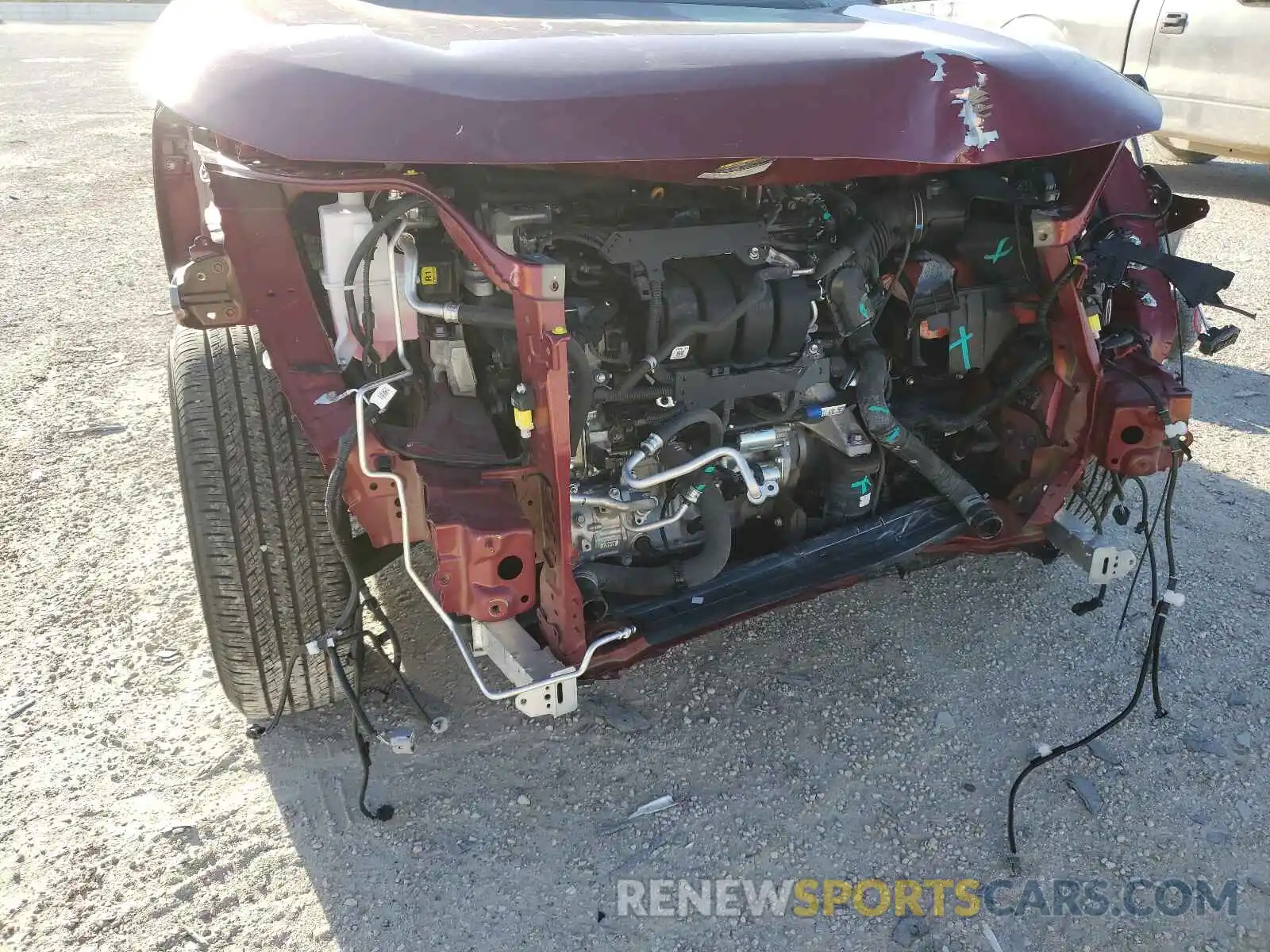 9 Photograph of a damaged car 2T3F1RFV2MW164334 TOYOTA RAV4 2021