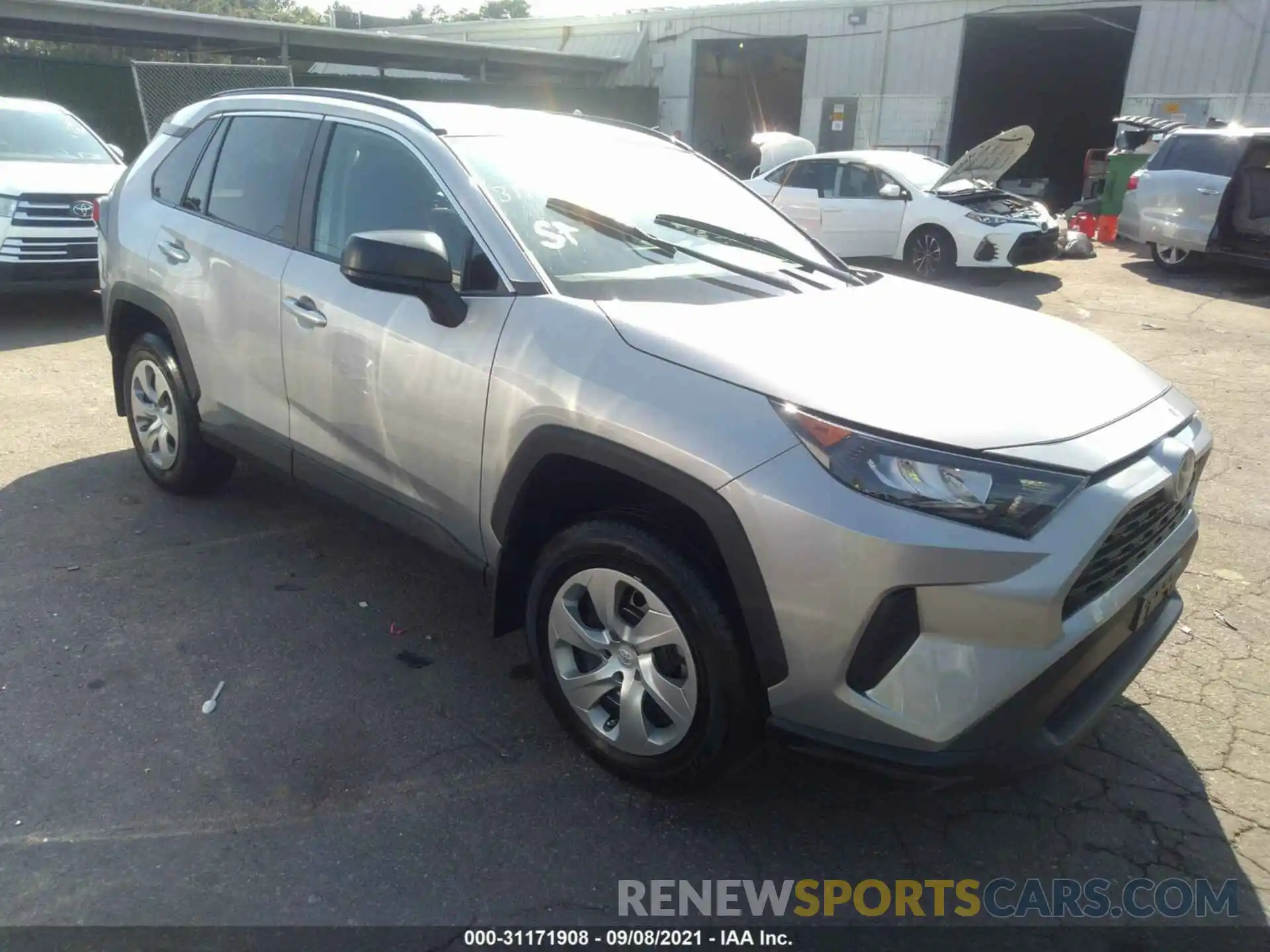 1 Фотография поврежденного автомобиля 2T3F1RFV2MW167007 TOYOTA RAV4 2021