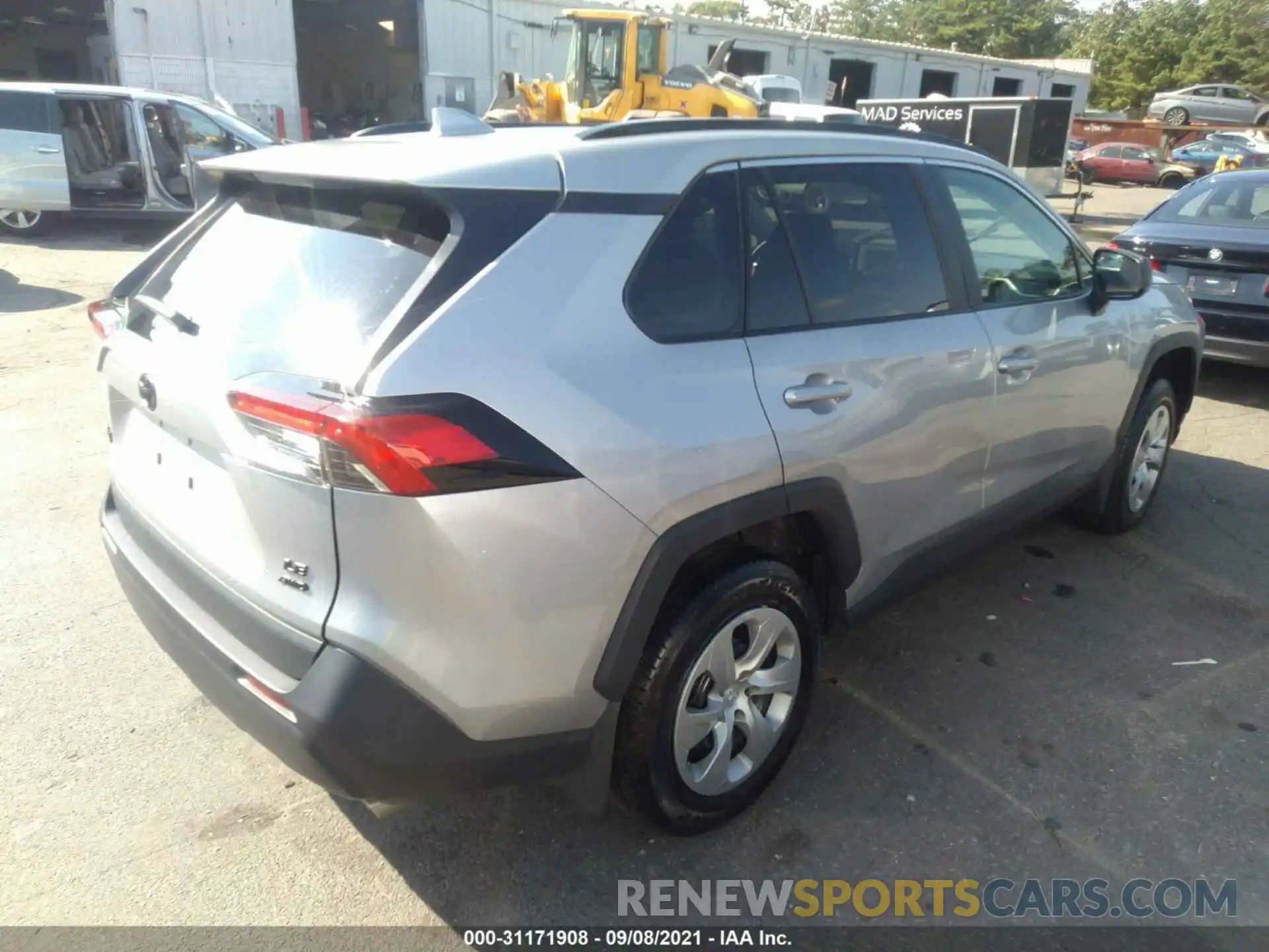 4 Photograph of a damaged car 2T3F1RFV2MW167007 TOYOTA RAV4 2021