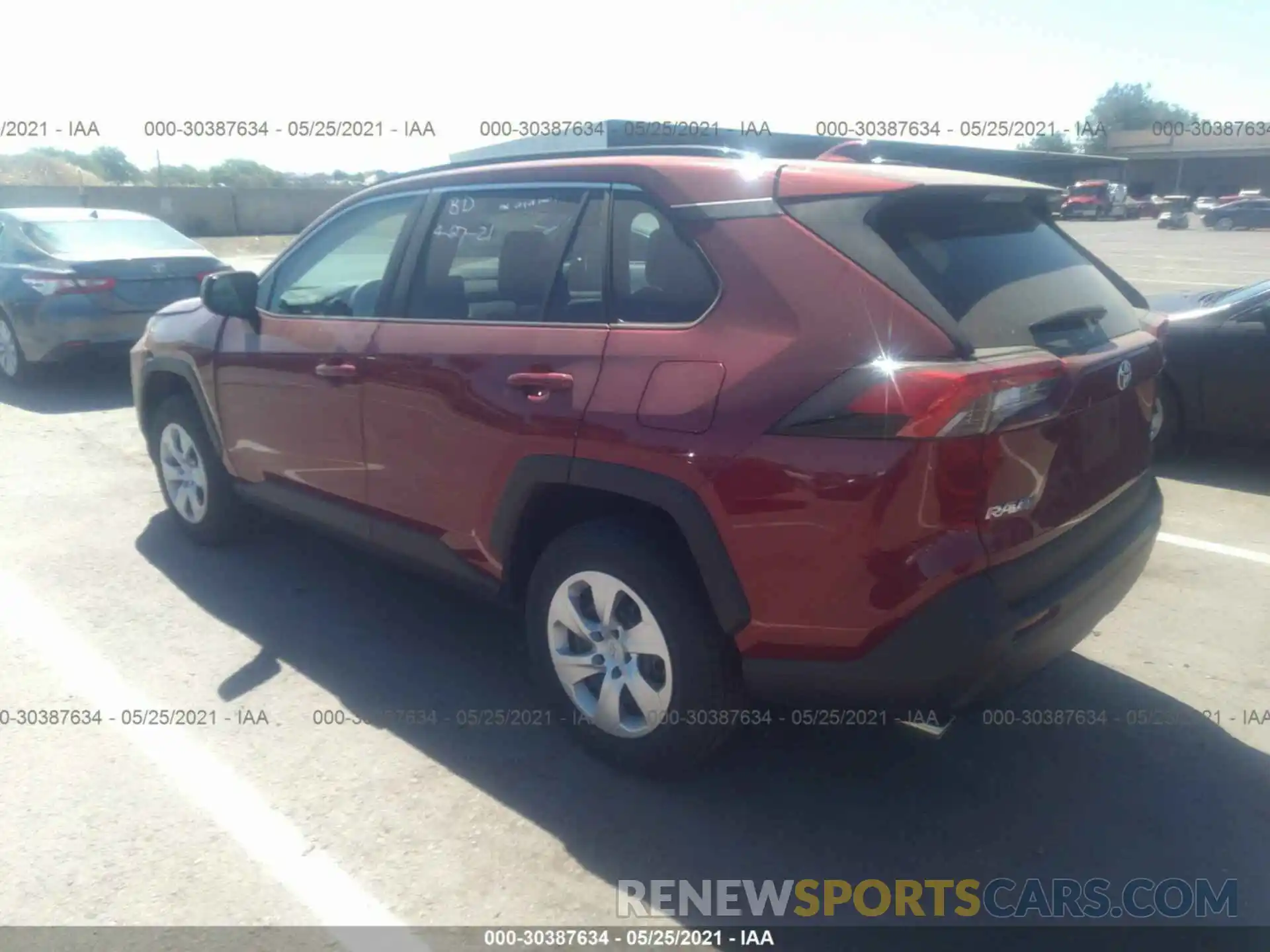 3 Photograph of a damaged car 2T3F1RFV2MW173860 TOYOTA RAV4 2021