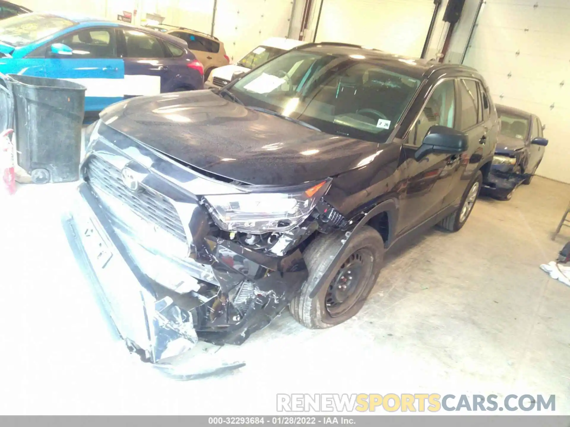 2 Photograph of a damaged car 2T3F1RFV2MW178251 TOYOTA RAV4 2021