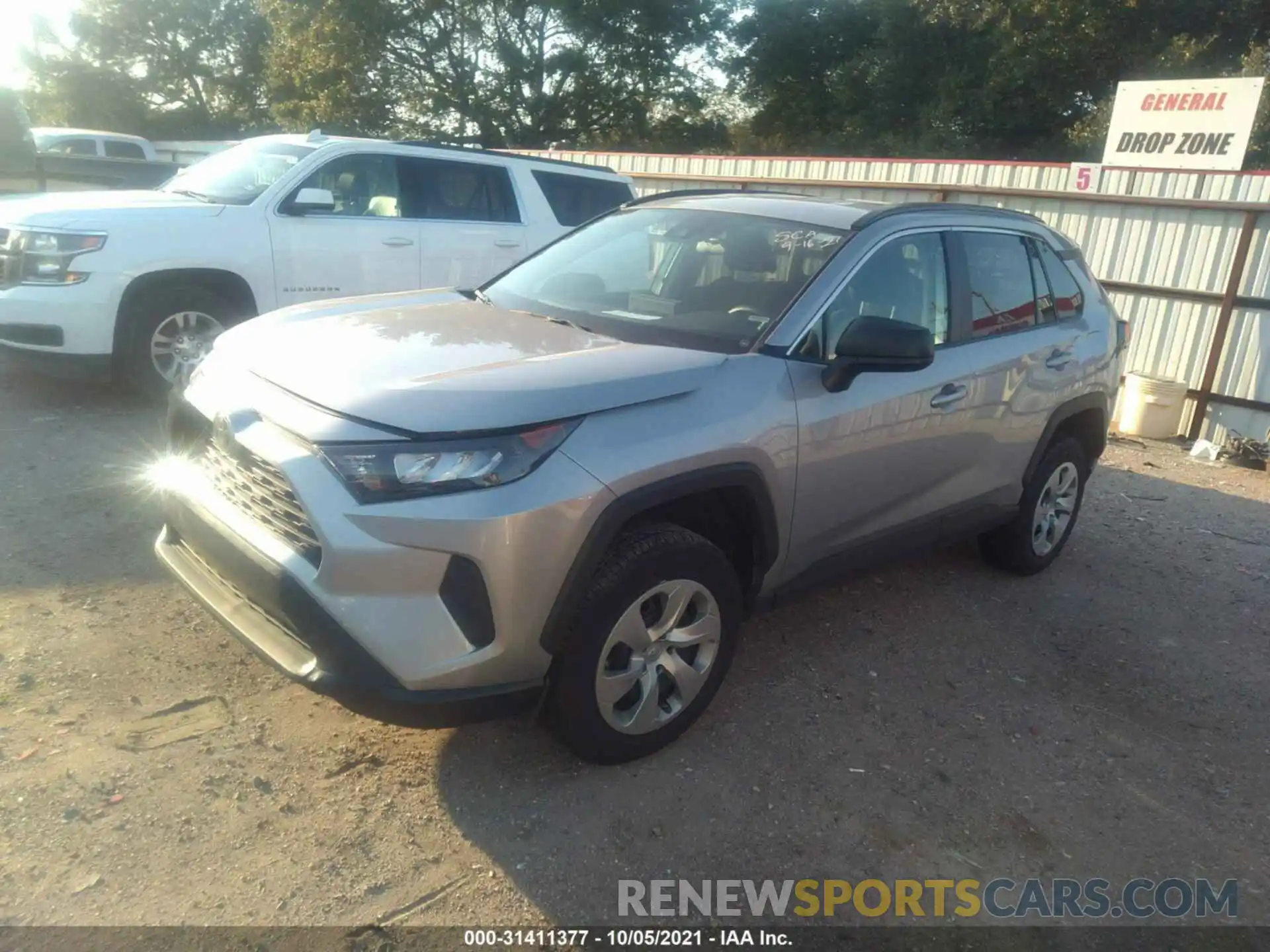 2 Фотография поврежденного автомобиля 2T3F1RFV2MW183725 TOYOTA RAV4 2021