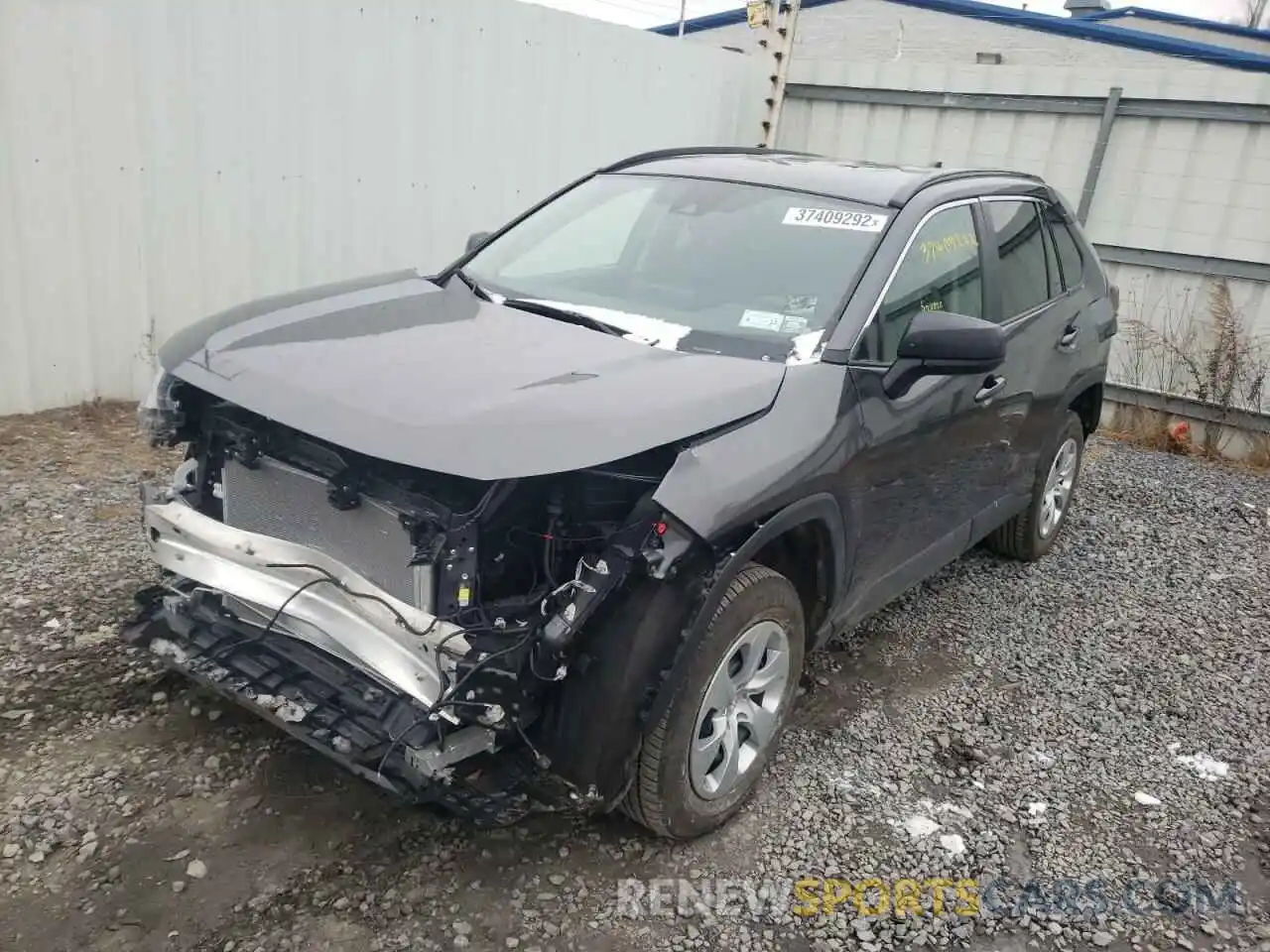 2 Photograph of a damaged car 2T3F1RFV2MW192005 TOYOTA RAV4 2021