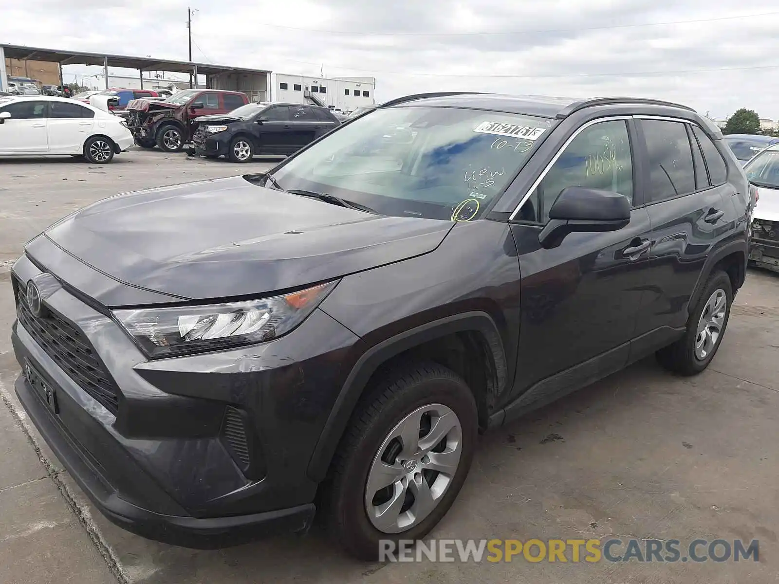 2 Photograph of a damaged car 2T3F1RFV2MW194904 TOYOTA RAV4 2021