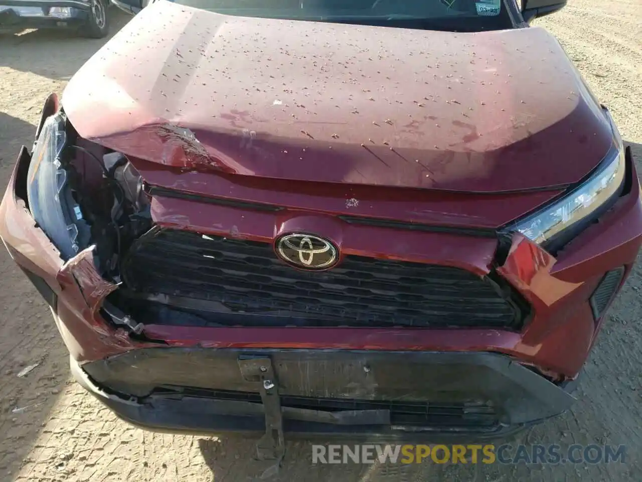 9 Photograph of a damaged car 2T3F1RFV2MW195213 TOYOTA RAV4 2021