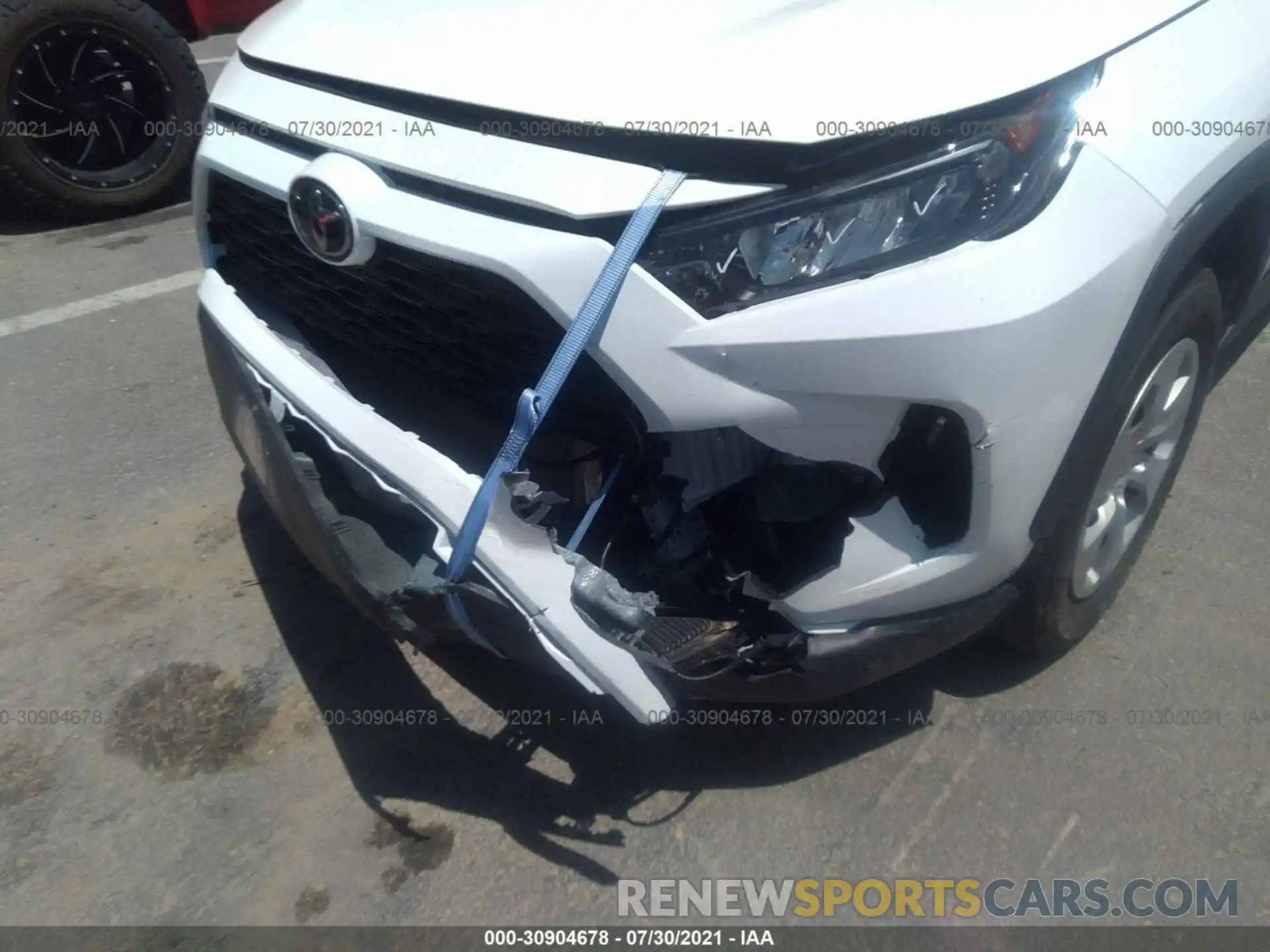 6 Photograph of a damaged car 2T3F1RFV2MW203469 TOYOTA RAV4 2021