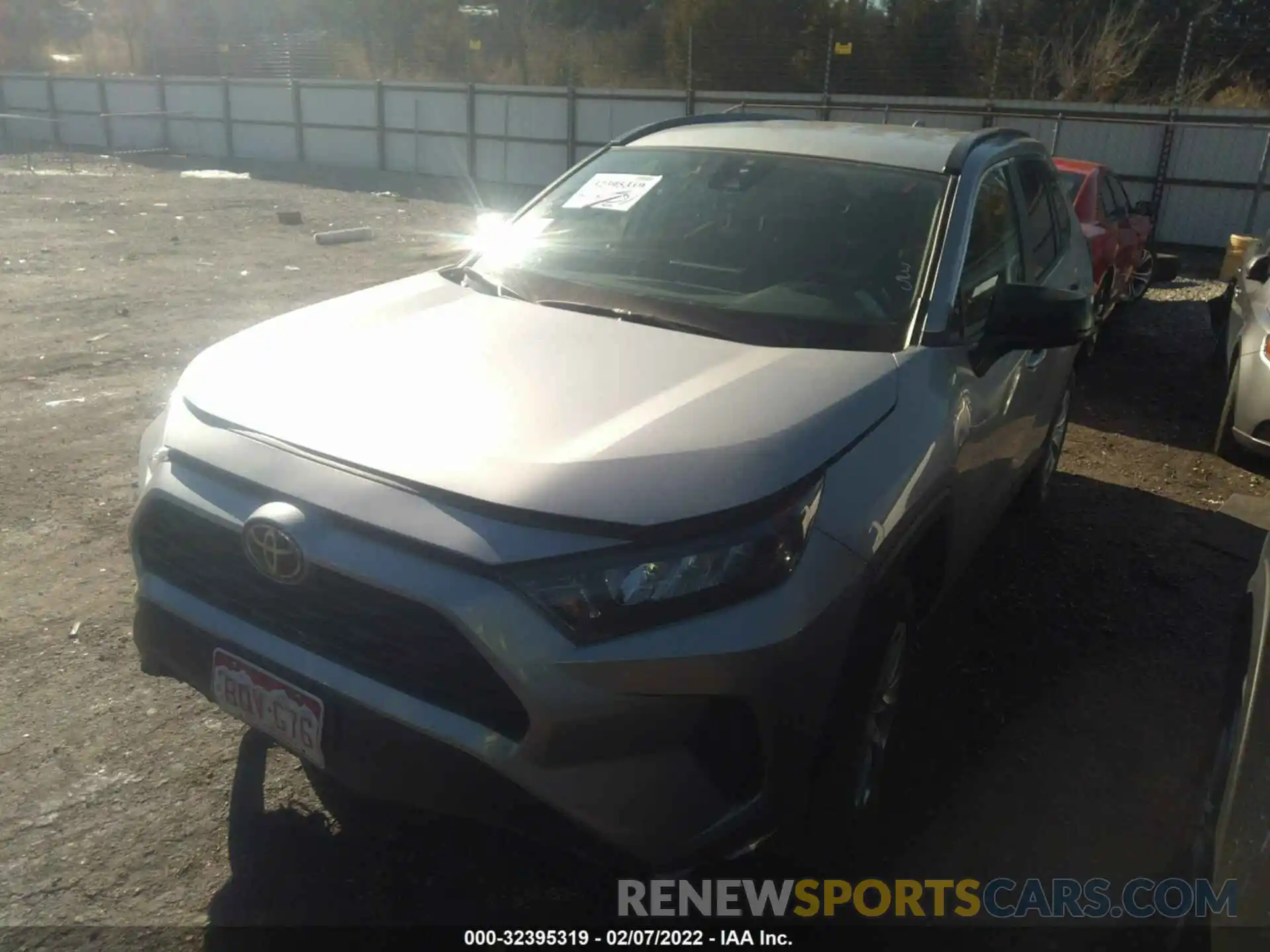 2 Photograph of a damaged car 2T3F1RFV2MW206324 TOYOTA RAV4 2021