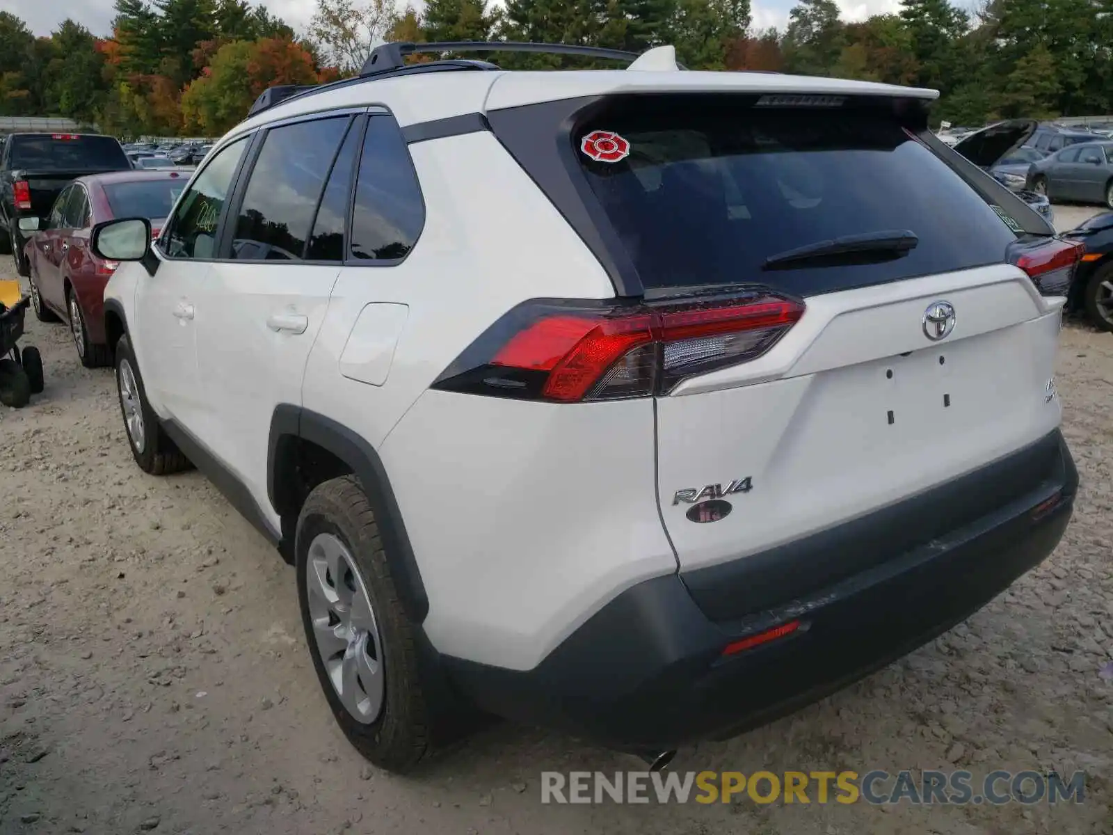 3 Photograph of a damaged car 2T3F1RFV2MW223513 TOYOTA RAV4 2021