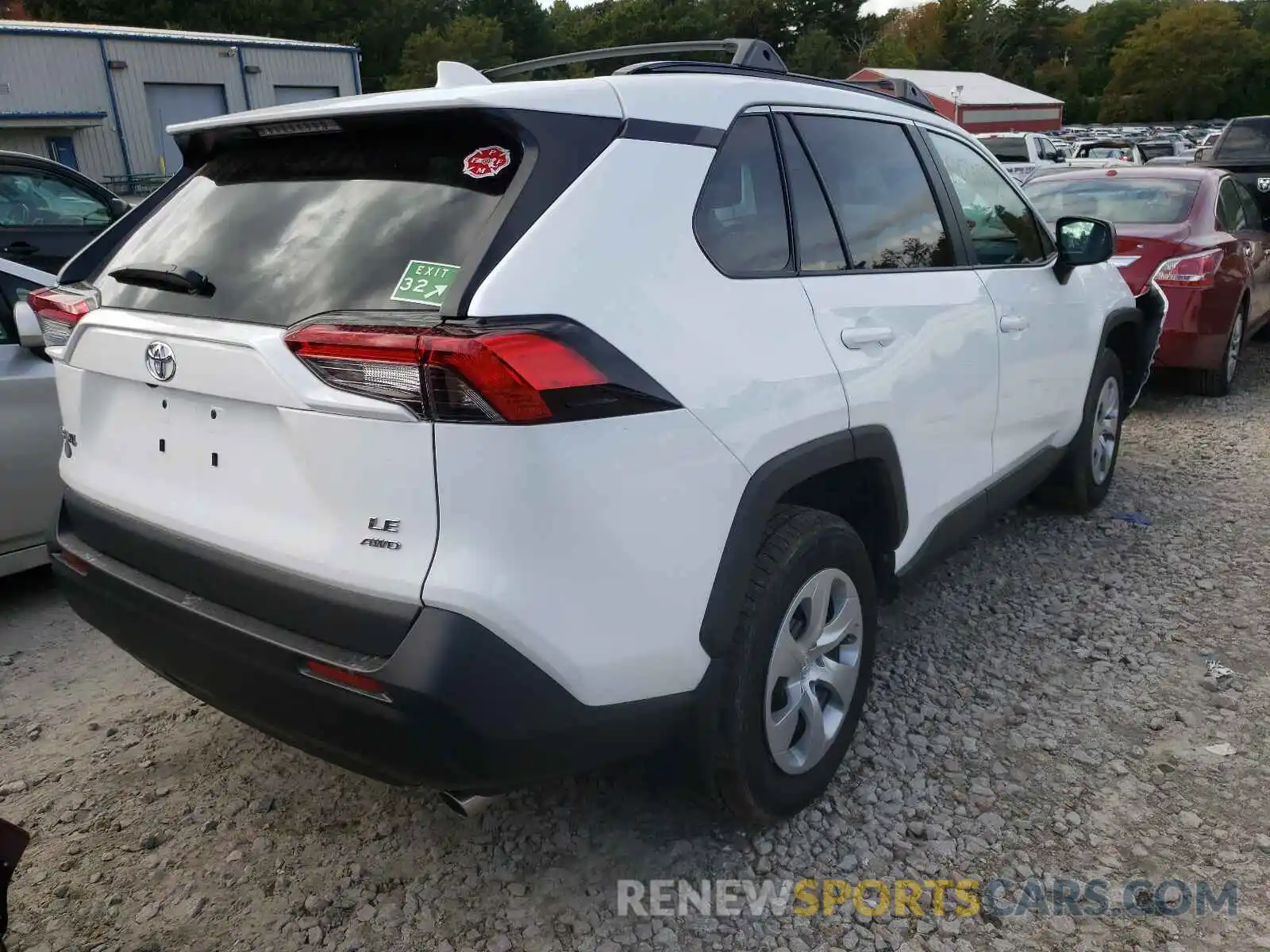 4 Photograph of a damaged car 2T3F1RFV2MW223513 TOYOTA RAV4 2021