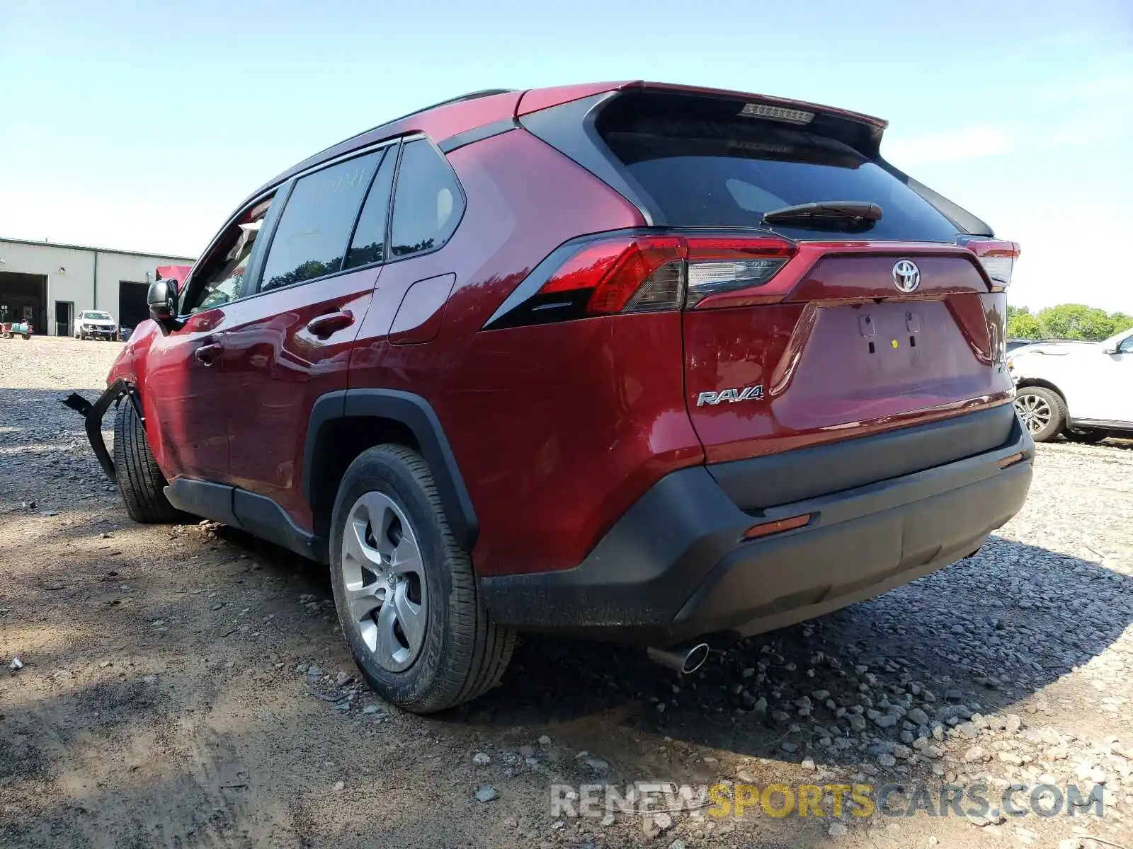 3 Photograph of a damaged car 2T3F1RFV3KW050419 TOYOTA RAV4 2021