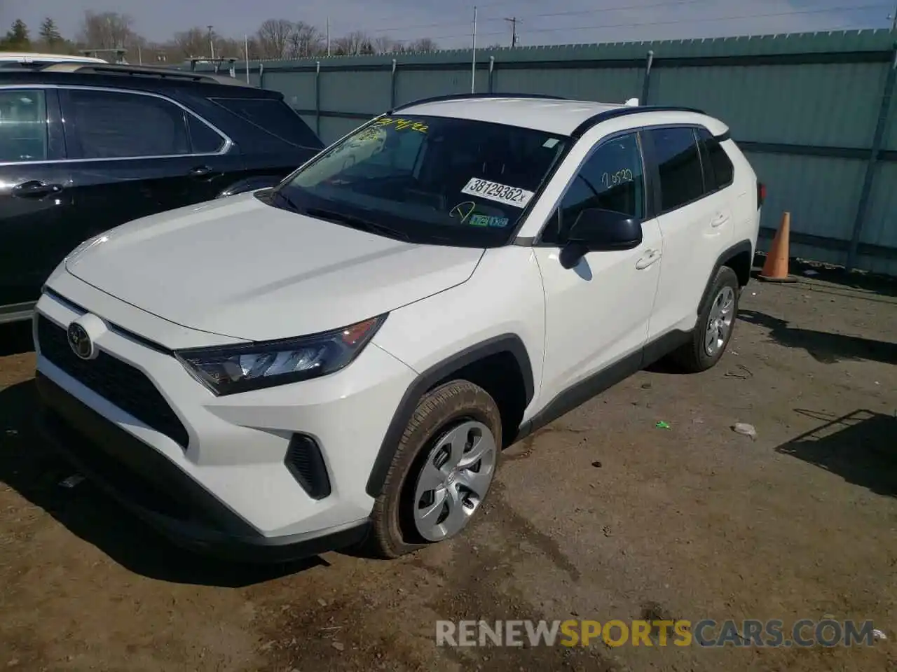 2 Photograph of a damaged car 2T3F1RFV3MC143039 TOYOTA RAV4 2021