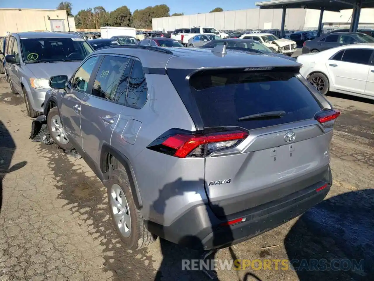 3 Photograph of a damaged car 2T3F1RFV3MC158396 TOYOTA RAV4 2021