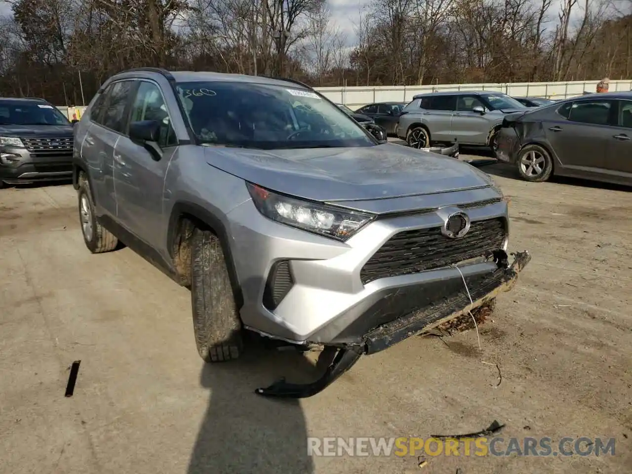 1 Photograph of a damaged car 2T3F1RFV3MC158804 TOYOTA RAV4 2021