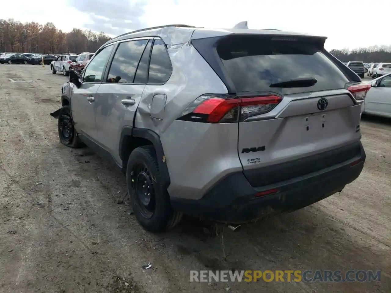 3 Photograph of a damaged car 2T3F1RFV3MC158804 TOYOTA RAV4 2021