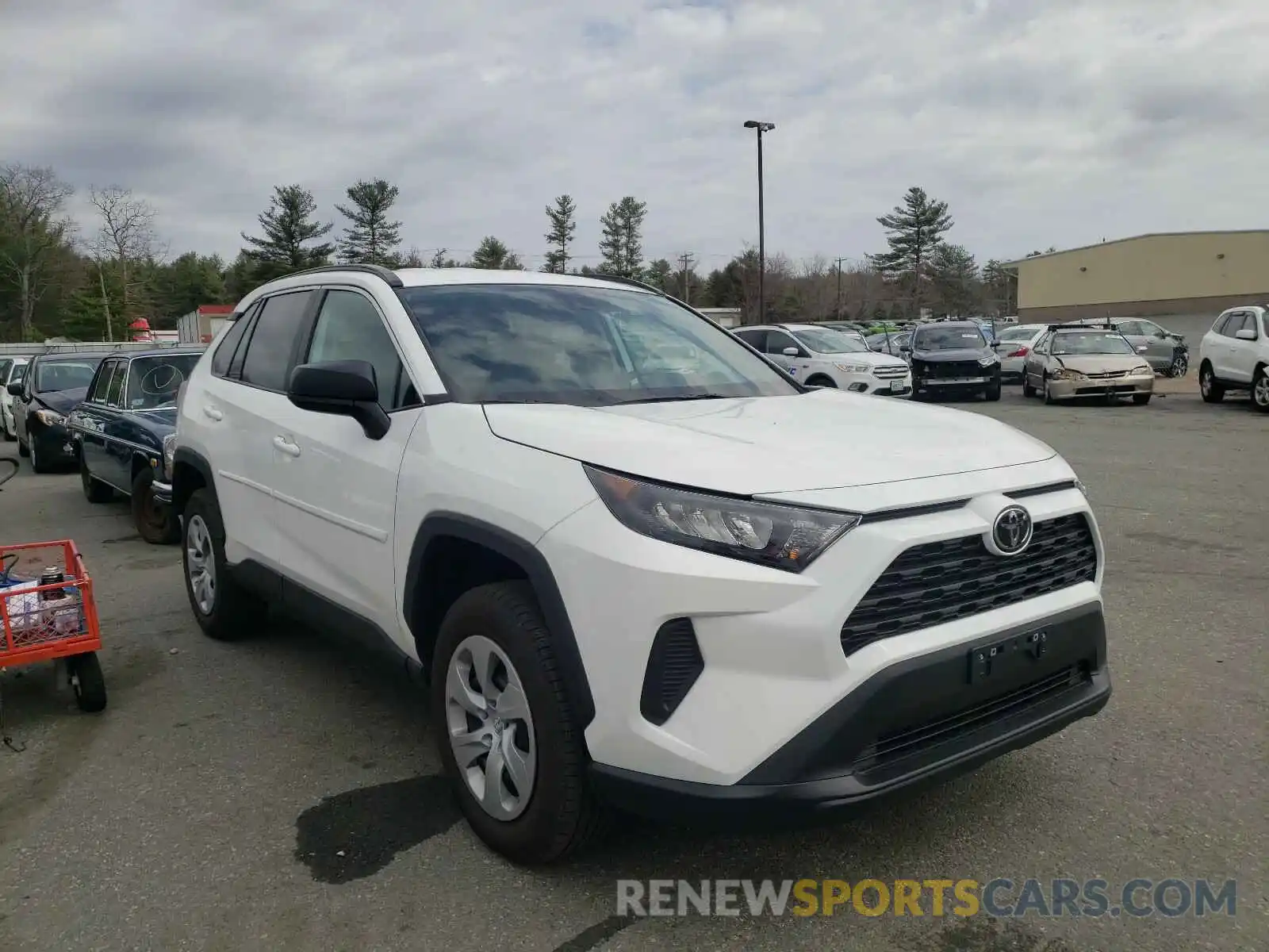 1 Photograph of a damaged car 2T3F1RFV3MC160438 TOYOTA RAV4 2021