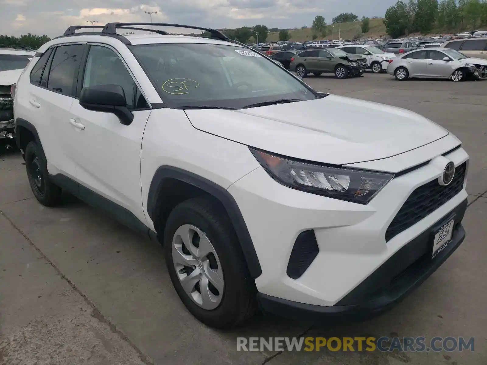 1 Photograph of a damaged car 2T3F1RFV3MC161055 TOYOTA RAV4 2021