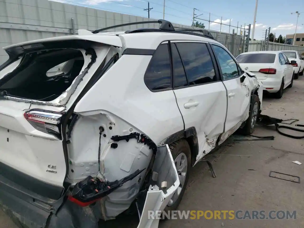 9 Photograph of a damaged car 2T3F1RFV3MC164800 TOYOTA RAV4 2021