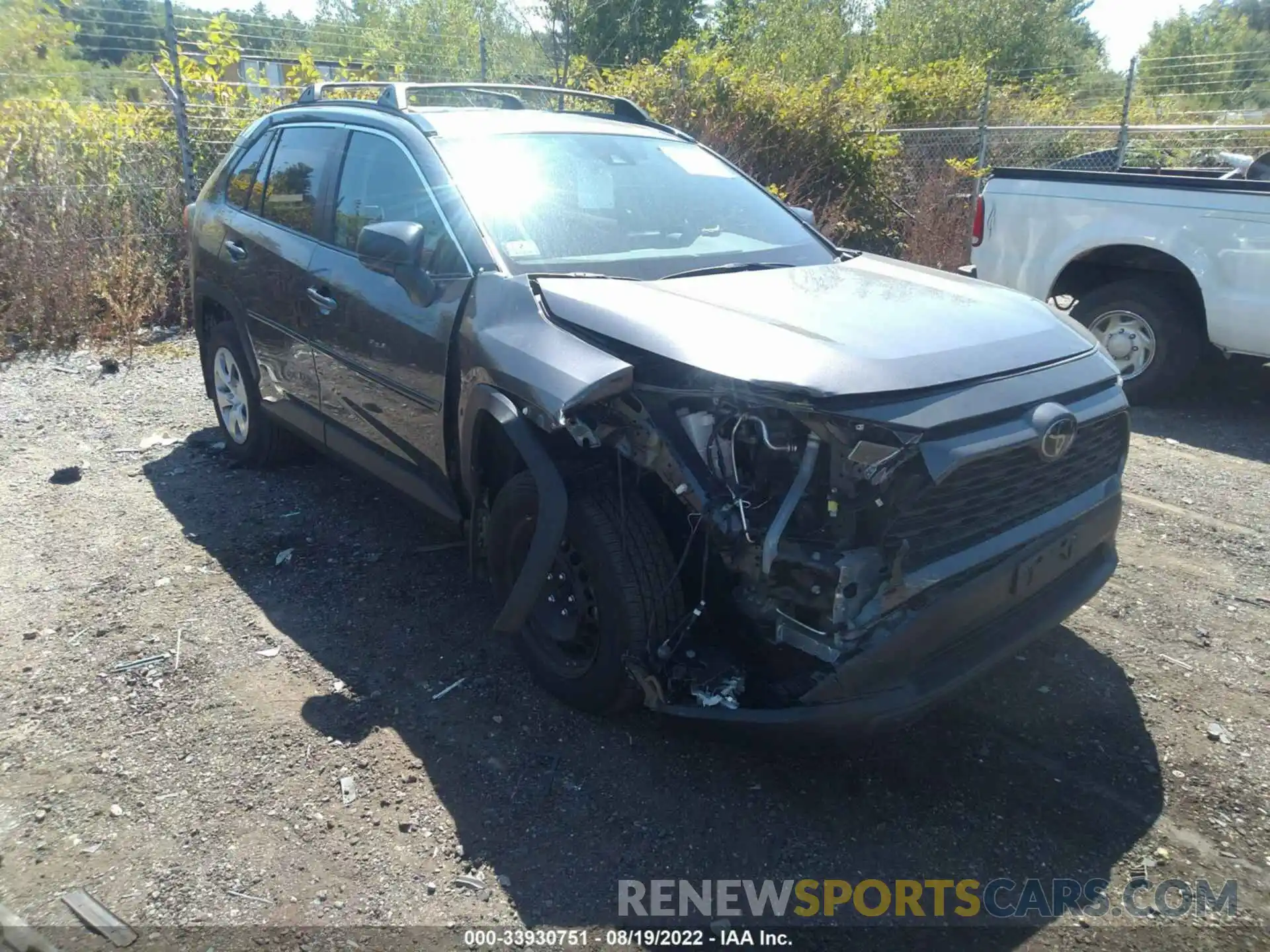 1 Photograph of a damaged car 2T3F1RFV3MC174324 TOYOTA RAV4 2021