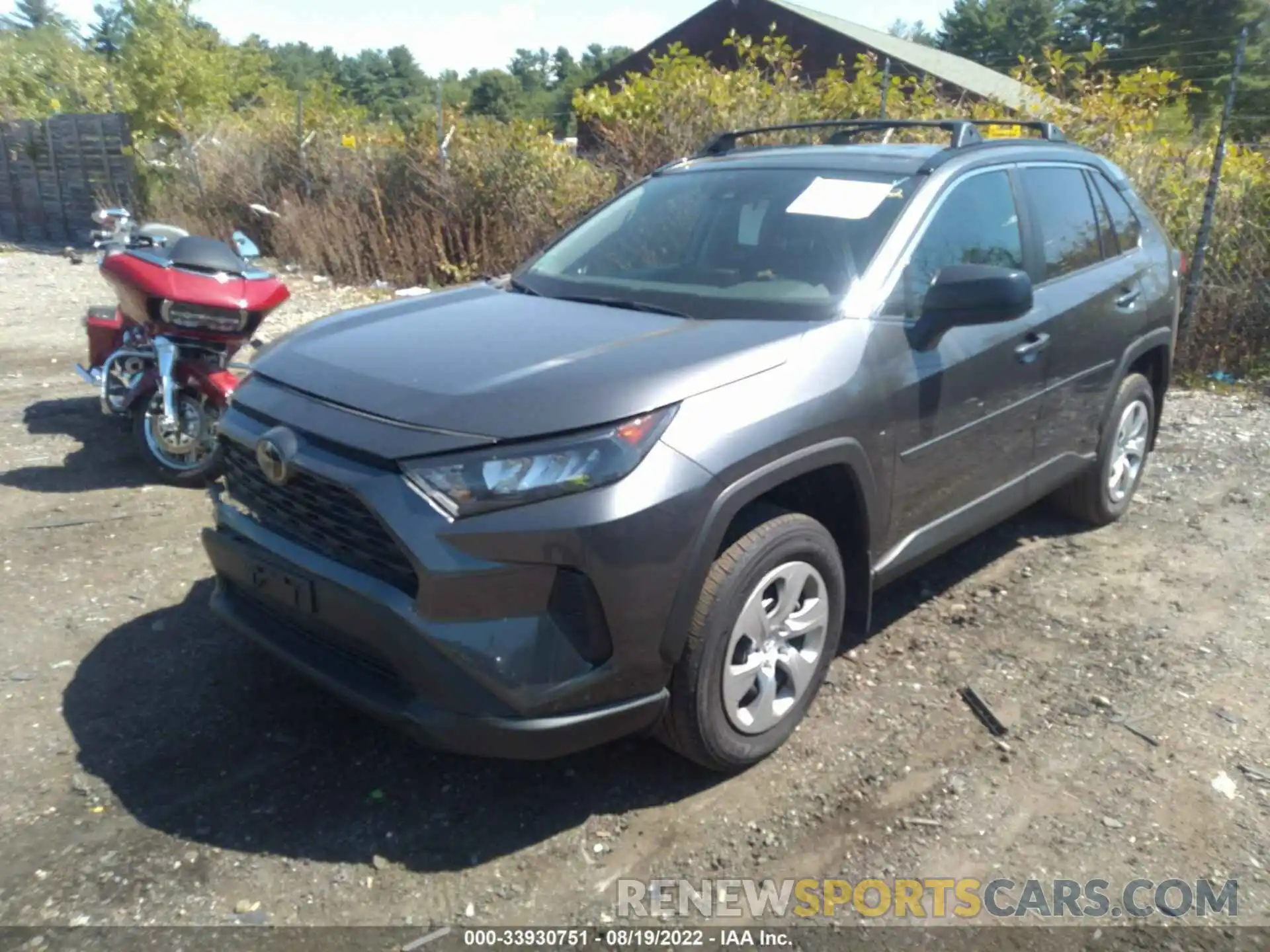 2 Photograph of a damaged car 2T3F1RFV3MC174324 TOYOTA RAV4 2021