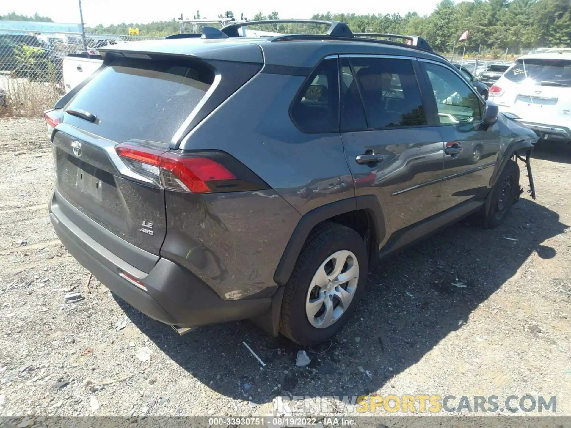 4 Photograph of a damaged car 2T3F1RFV3MC174324 TOYOTA RAV4 2021