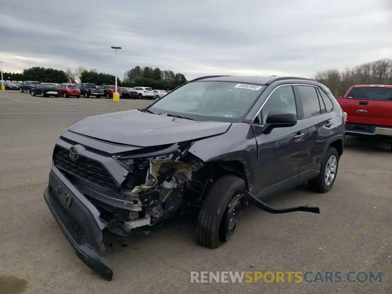 2 Photograph of a damaged car 2T3F1RFV3MC175148 TOYOTA RAV4 2021