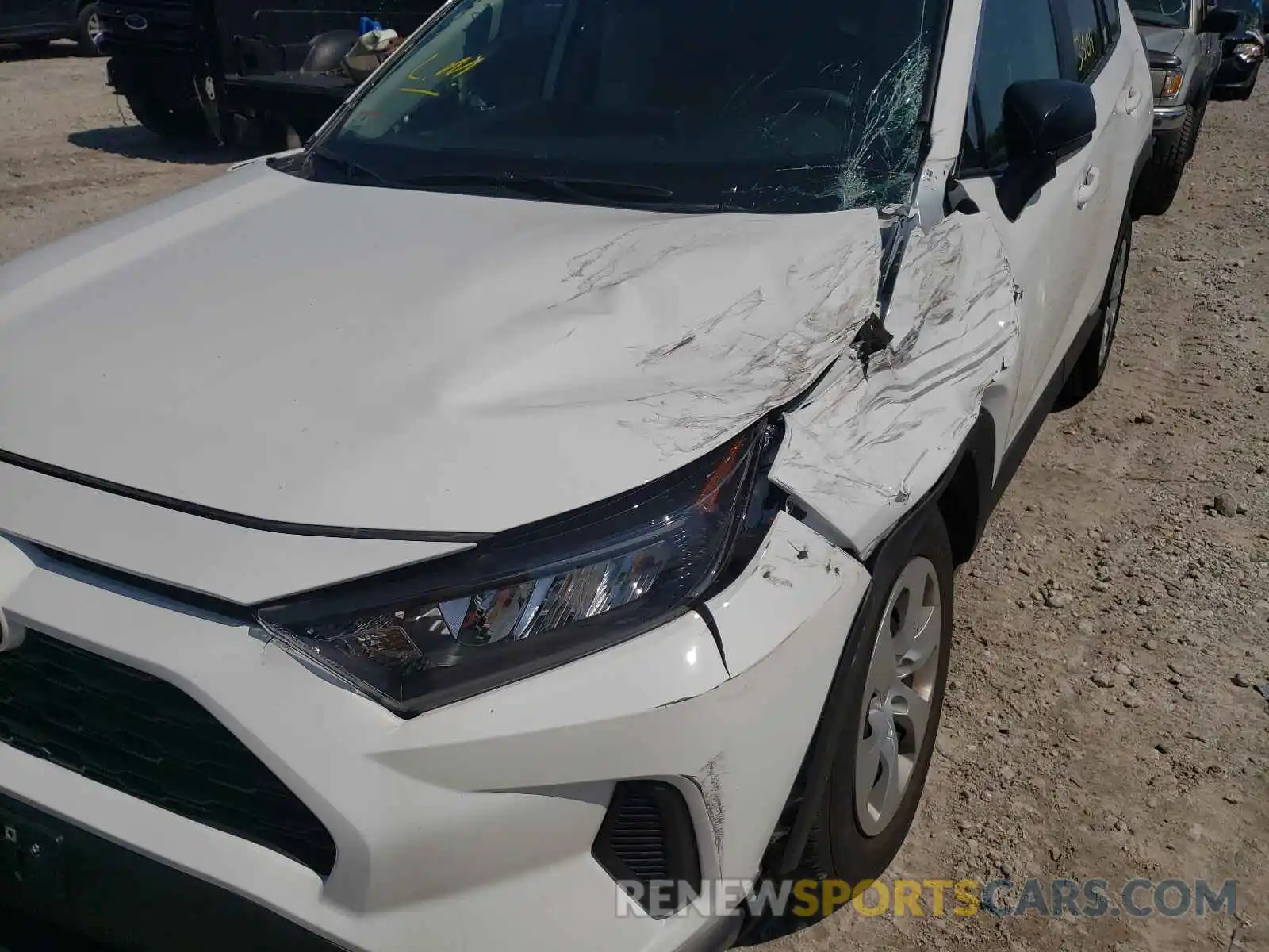 9 Photograph of a damaged car 2T3F1RFV3MC180480 TOYOTA RAV4 2021