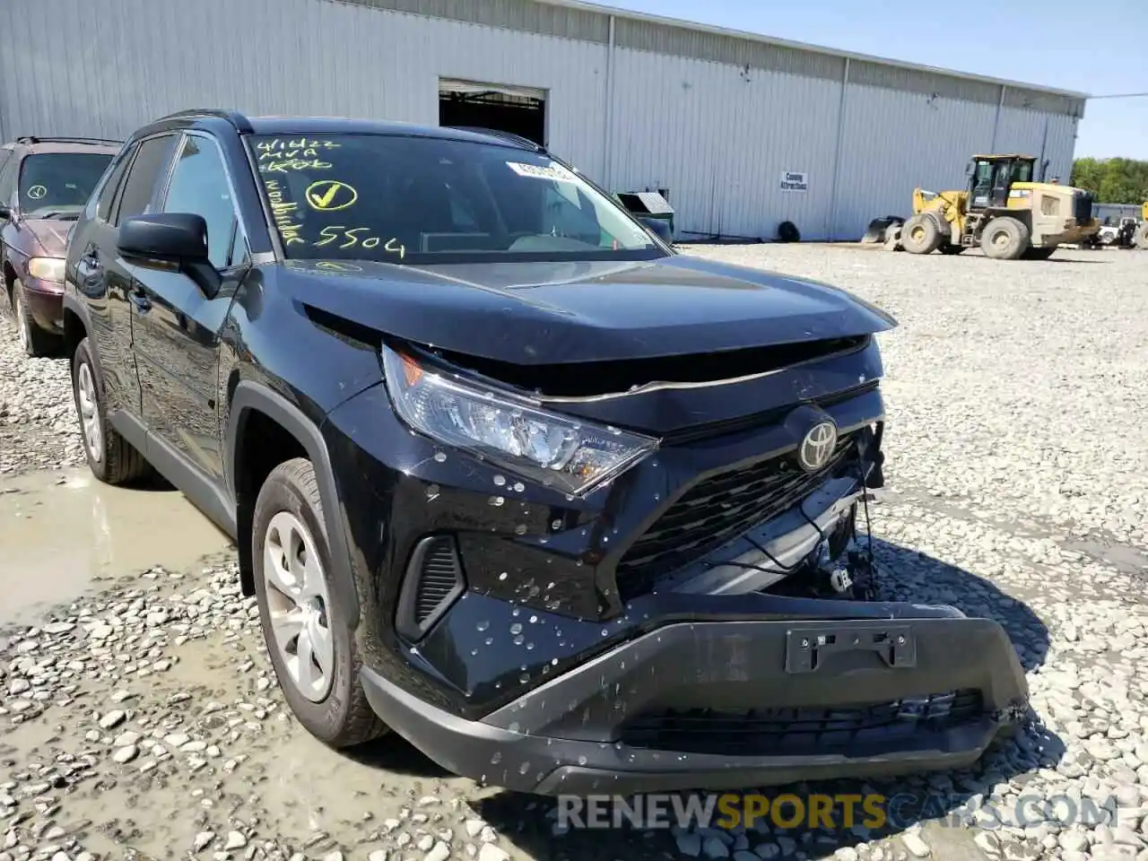 1 Photograph of a damaged car 2T3F1RFV3MC185503 TOYOTA RAV4 2021